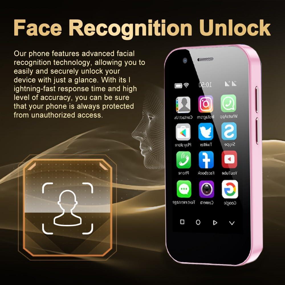 Smartphone Mini Longben XS14PRO 3" 32GB Rosa Android 8.1