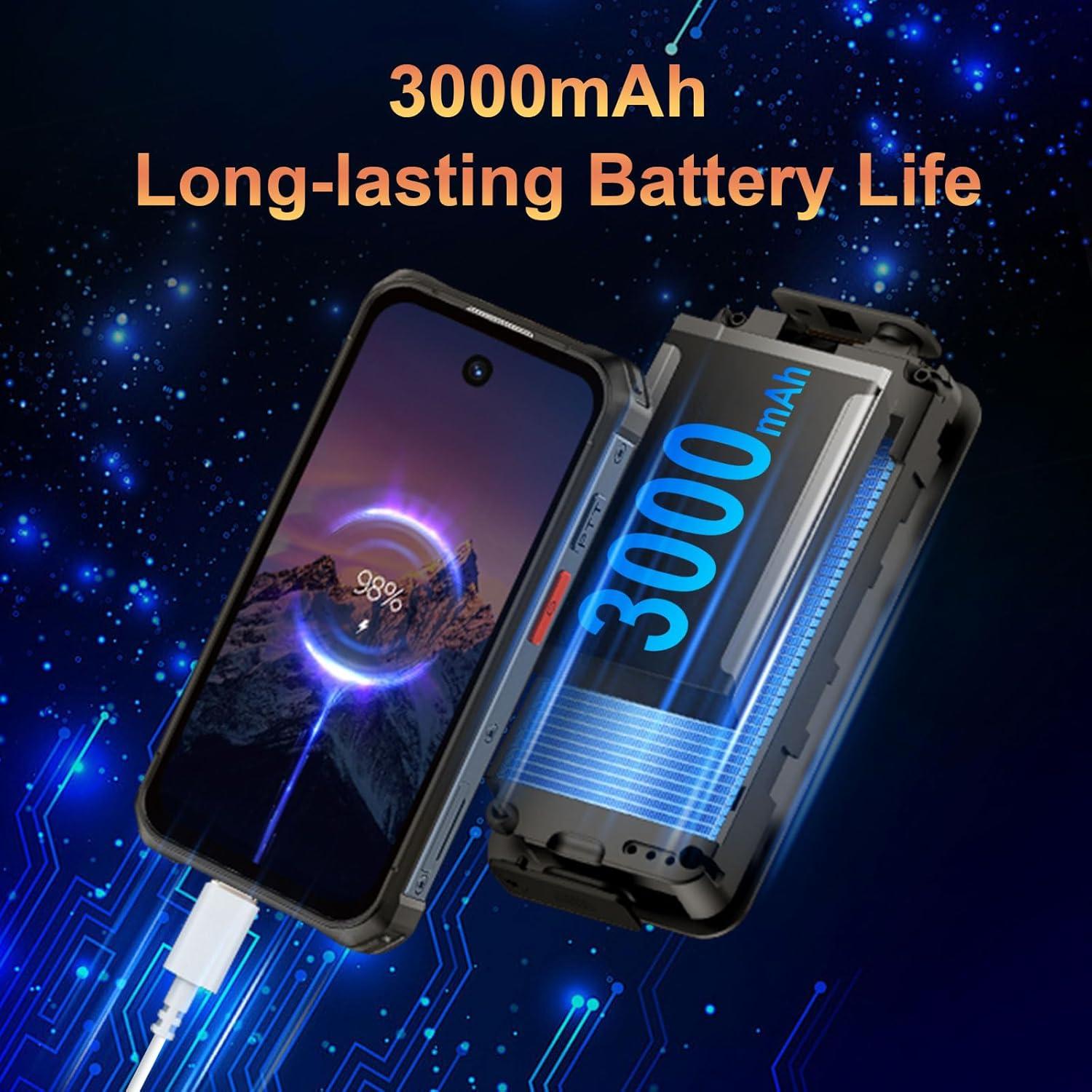 Mini Teléfono Rugged BLKE Max 4G 6GB+128GB IP68 Compacto