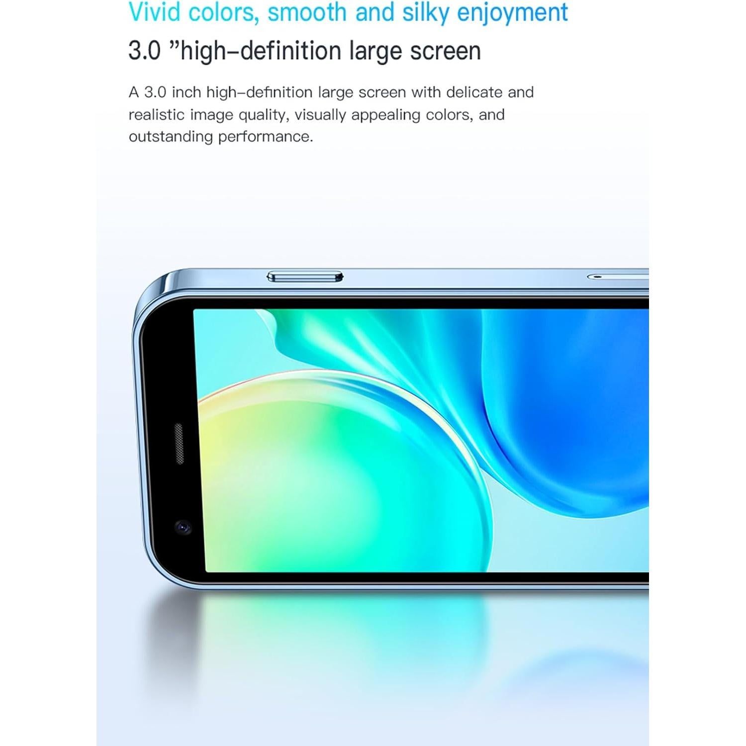 Mini Smartphone Android 8.1 Fosler 3" 2GB RAM 16GB Doble SIM Azul