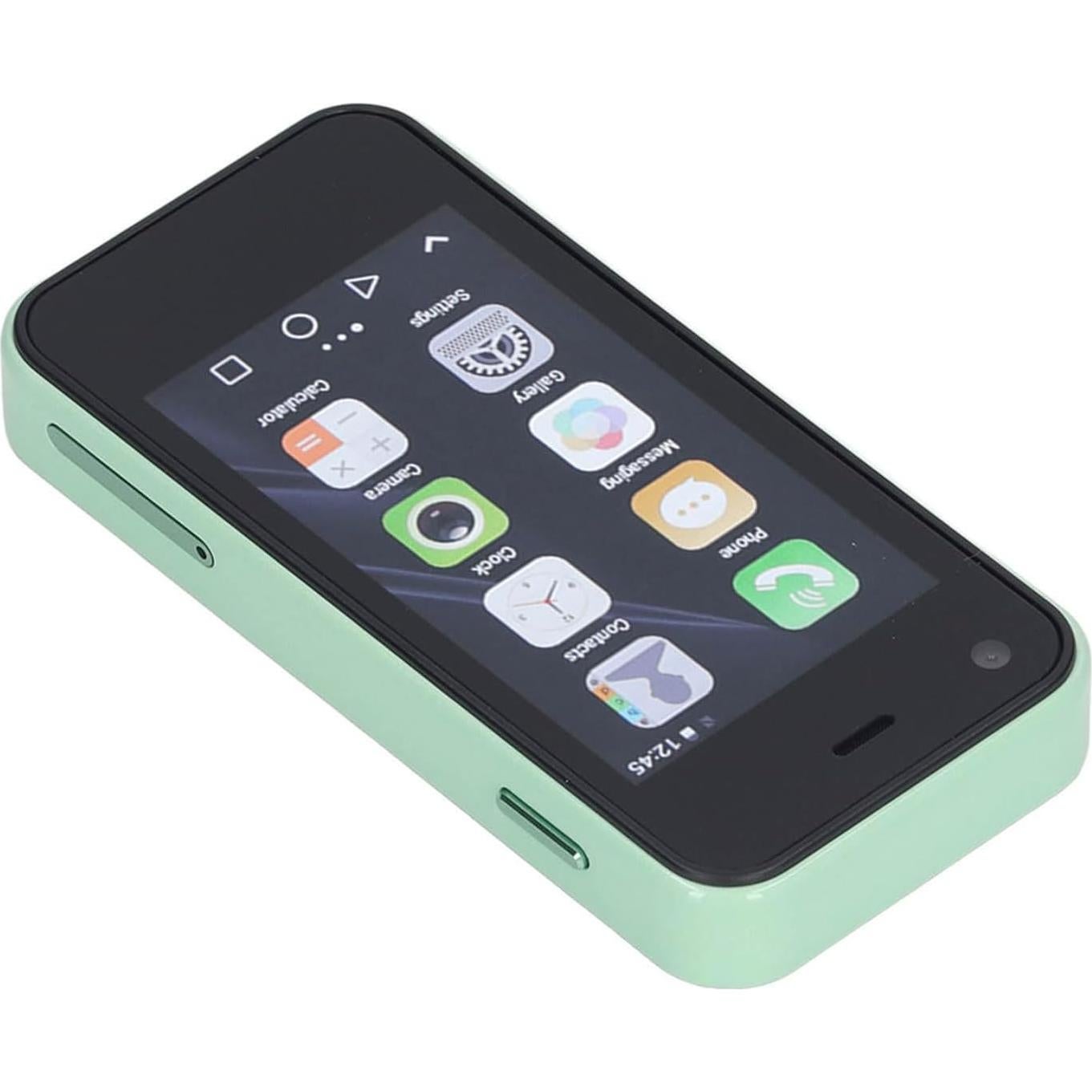 Smartphone Mini EBTOOLS 2.5" Quad Core 1GB 8GB 5MP Verde