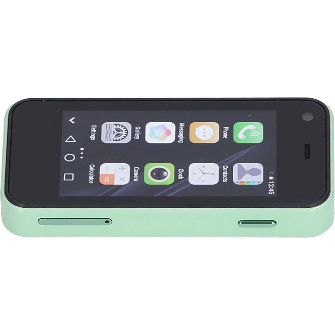 Smartphone Mini EBTOOLS 2.5" Quad Core 1GB 8GB 5MP Verde