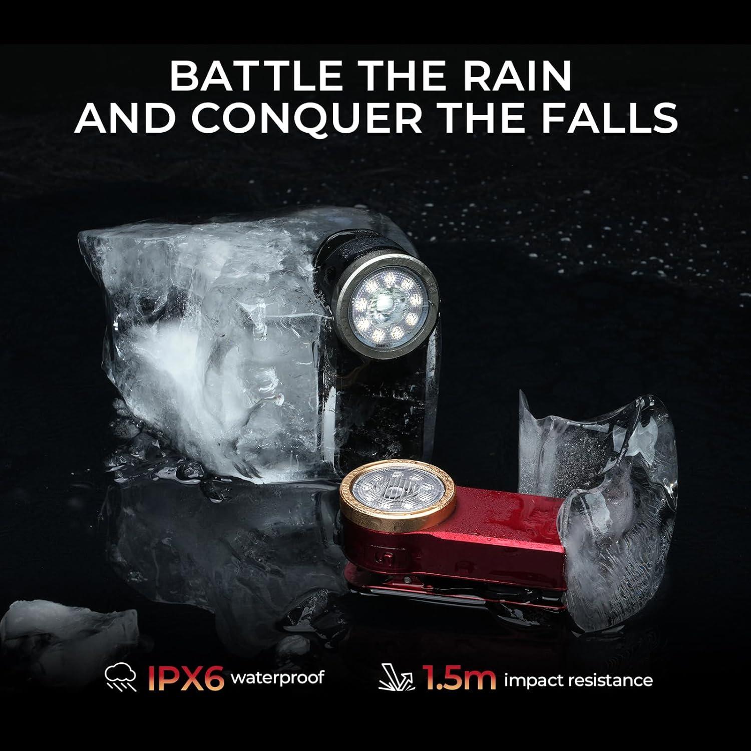 Linterna Recargable Wurkkos HD03 680 Lúmenes IPX6 Mini