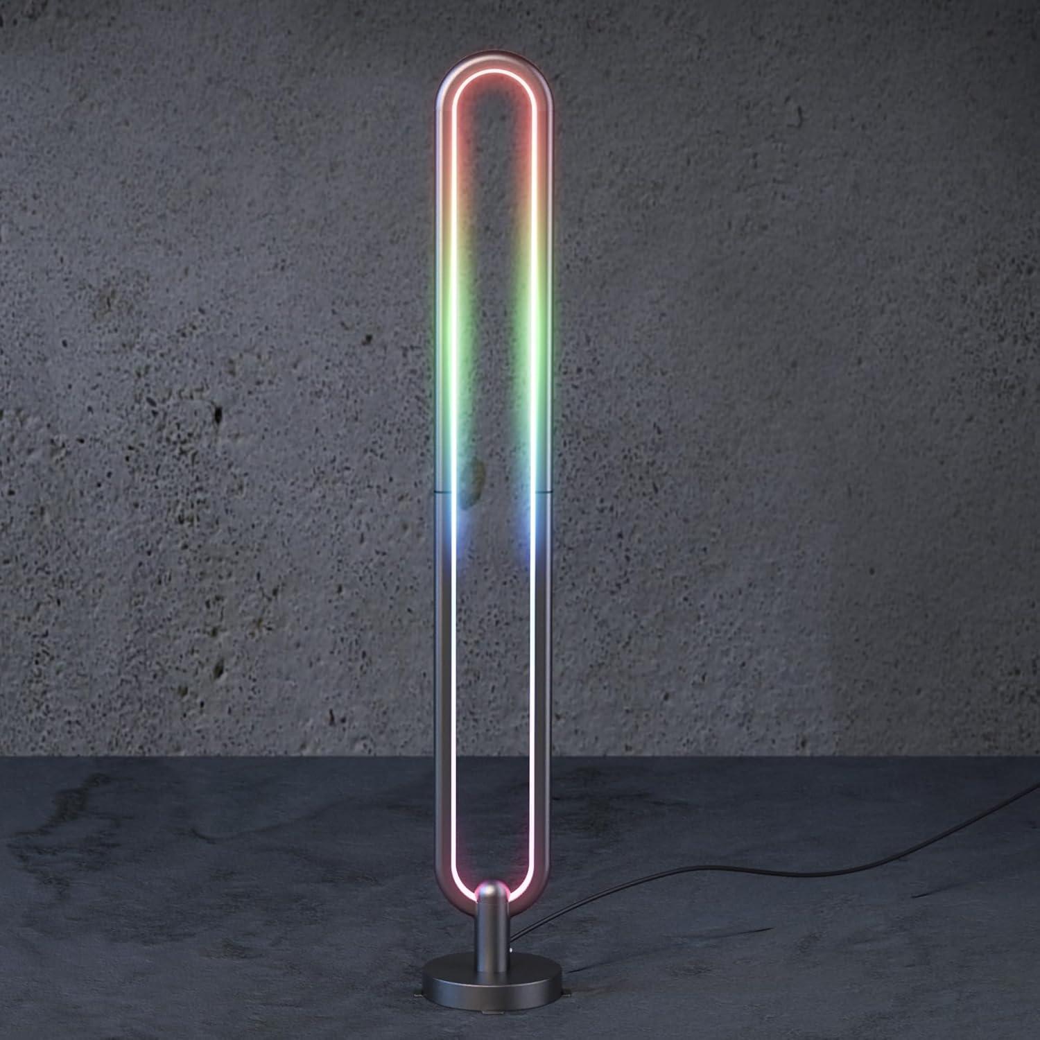 Lámpara de Pie LED Denver DLD-CL-FW09 20W RGBW Control Remoto