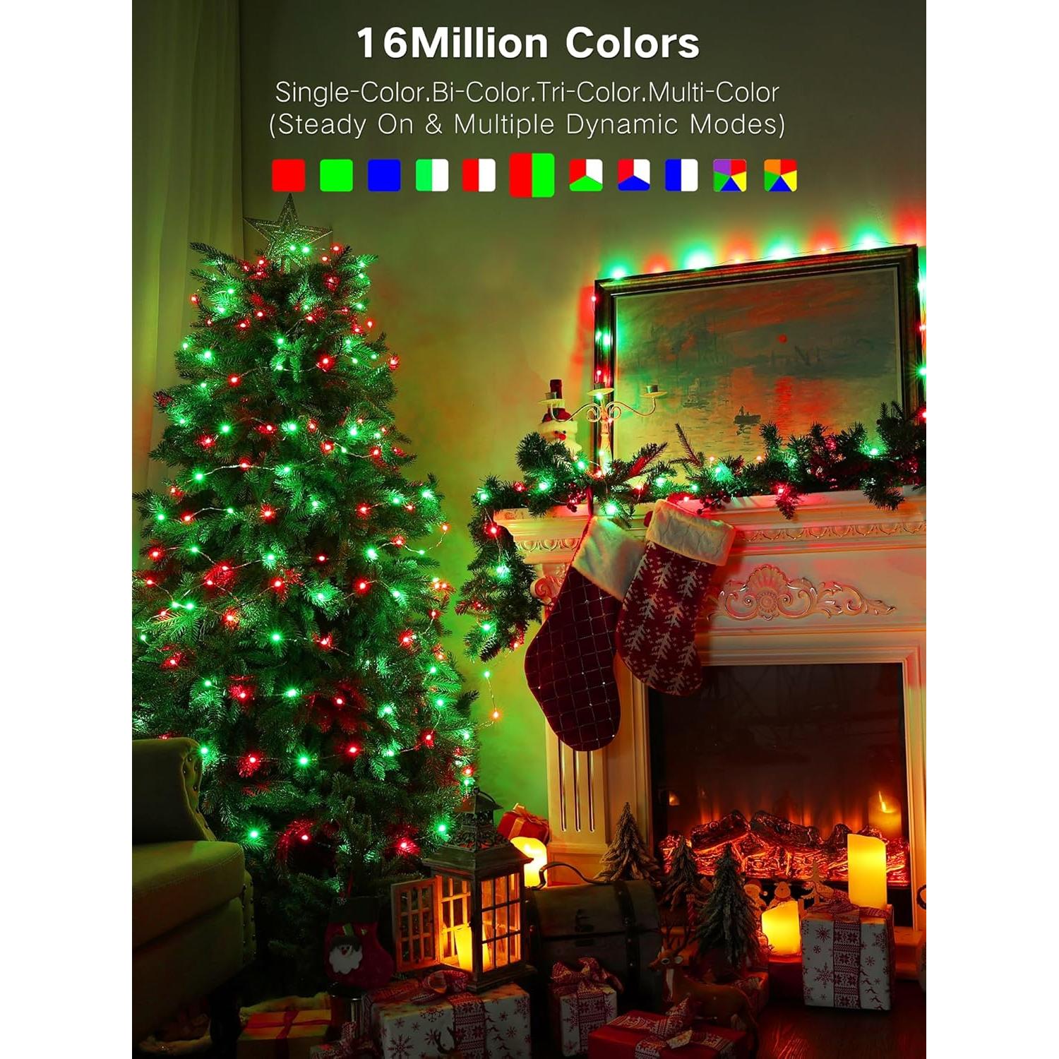 Luces de Hada Inteligentes BrizLabs 10m 100 LED RGB WiFi