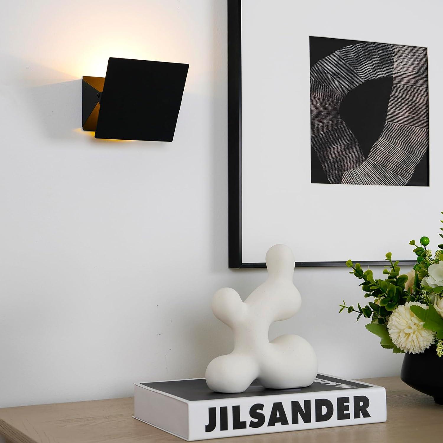 Apliques de Pared LED HEQIQEH RGB Inalámbricos 2-Pack