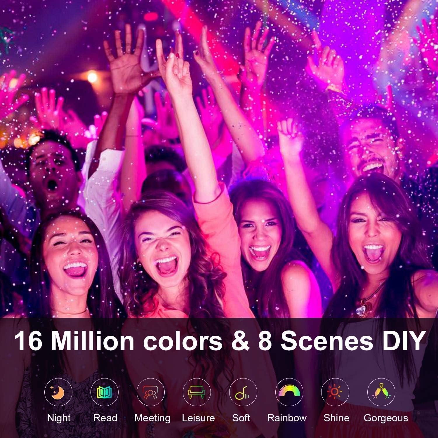 Bombilla Inteligente Boxlood RGB 7W E26 Paquete de 6