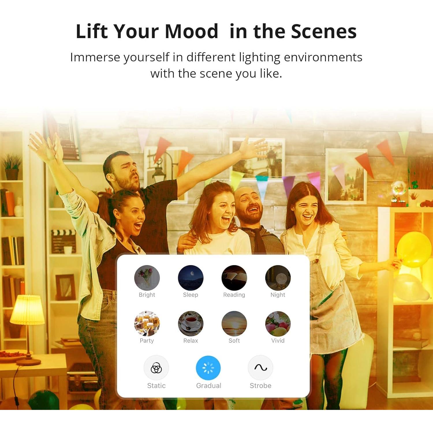 Bombilla Inteligente LED SONOFF B05-BL-A19 RGB 9W Control APP