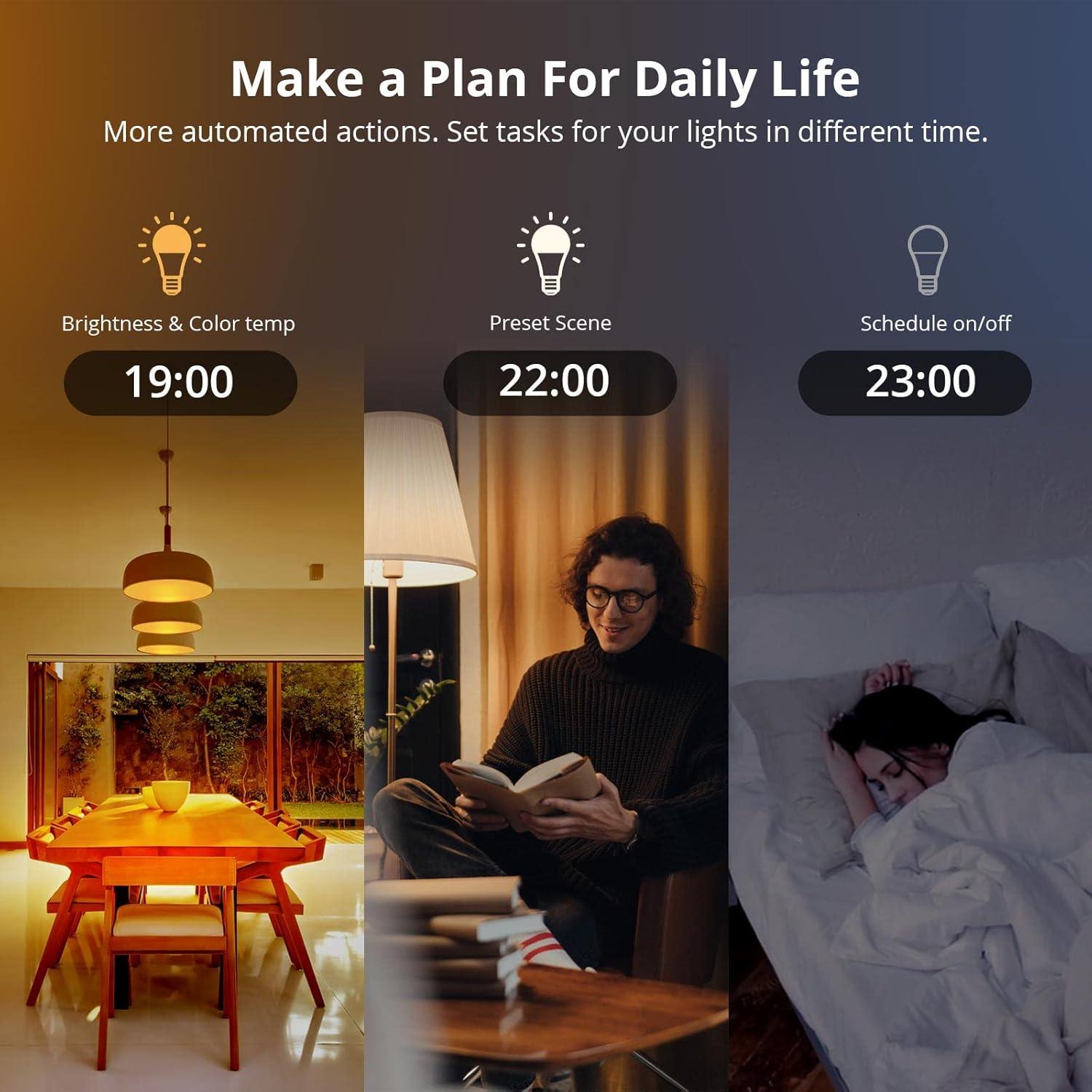 Bombilla Inteligente LED SONOFF B05-BL-A19 RGB 9W Control APP