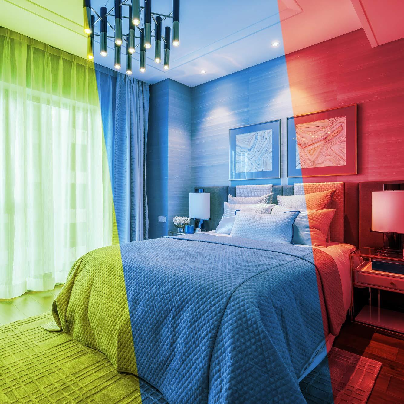 Bombilla LED Dimmable RGB Droiee E26 6W 500LM Control Remoto