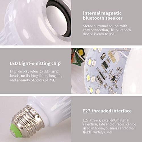 Bombilla LED Bluetooth BSOD RGBW con Altavoz 12W E26
