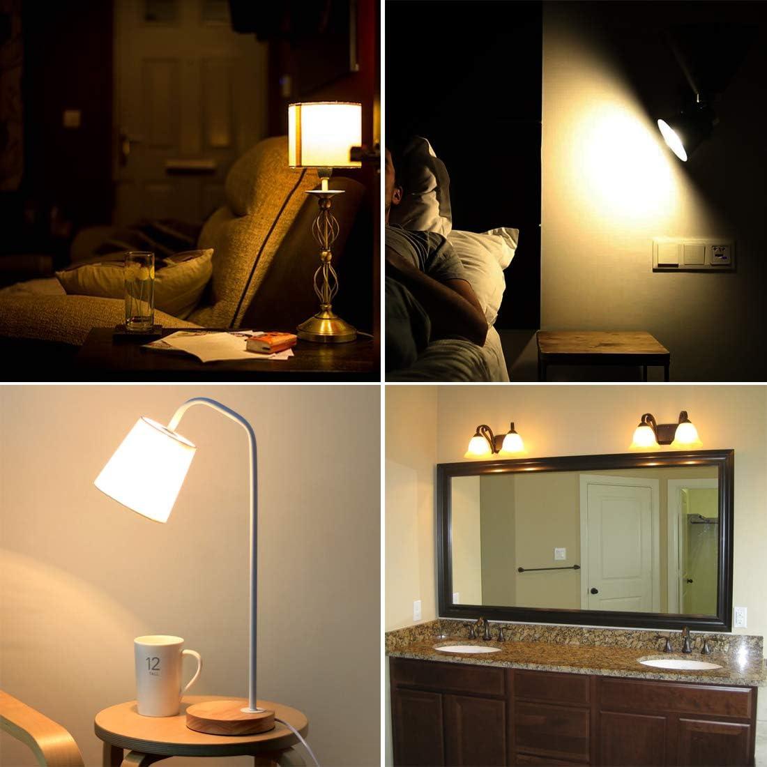 Bombillas LED RGB 5W Yangcsl, Paquete de 6, Control Remoto