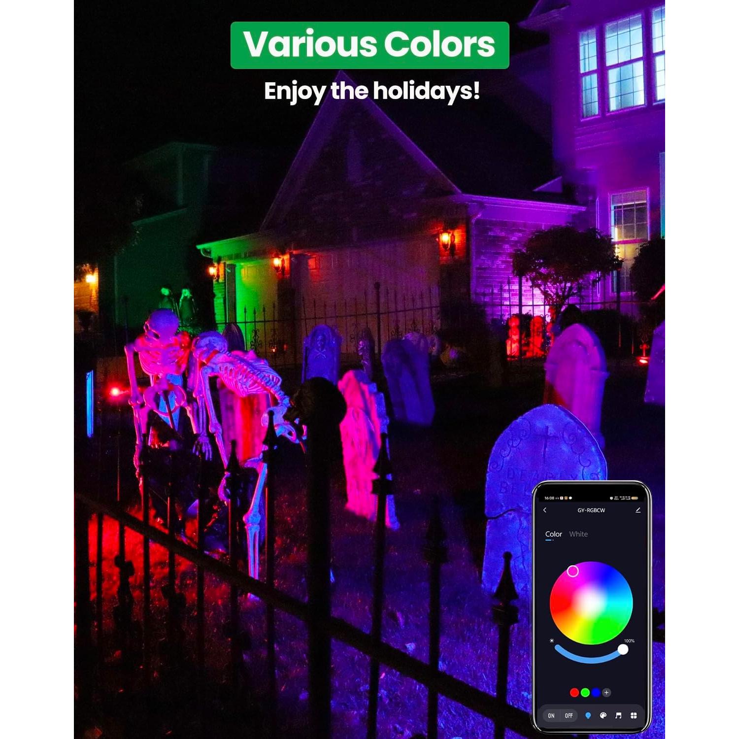 Bombillas LED MR16 Dimmable Smart WiFi Makergroup 12V RGB