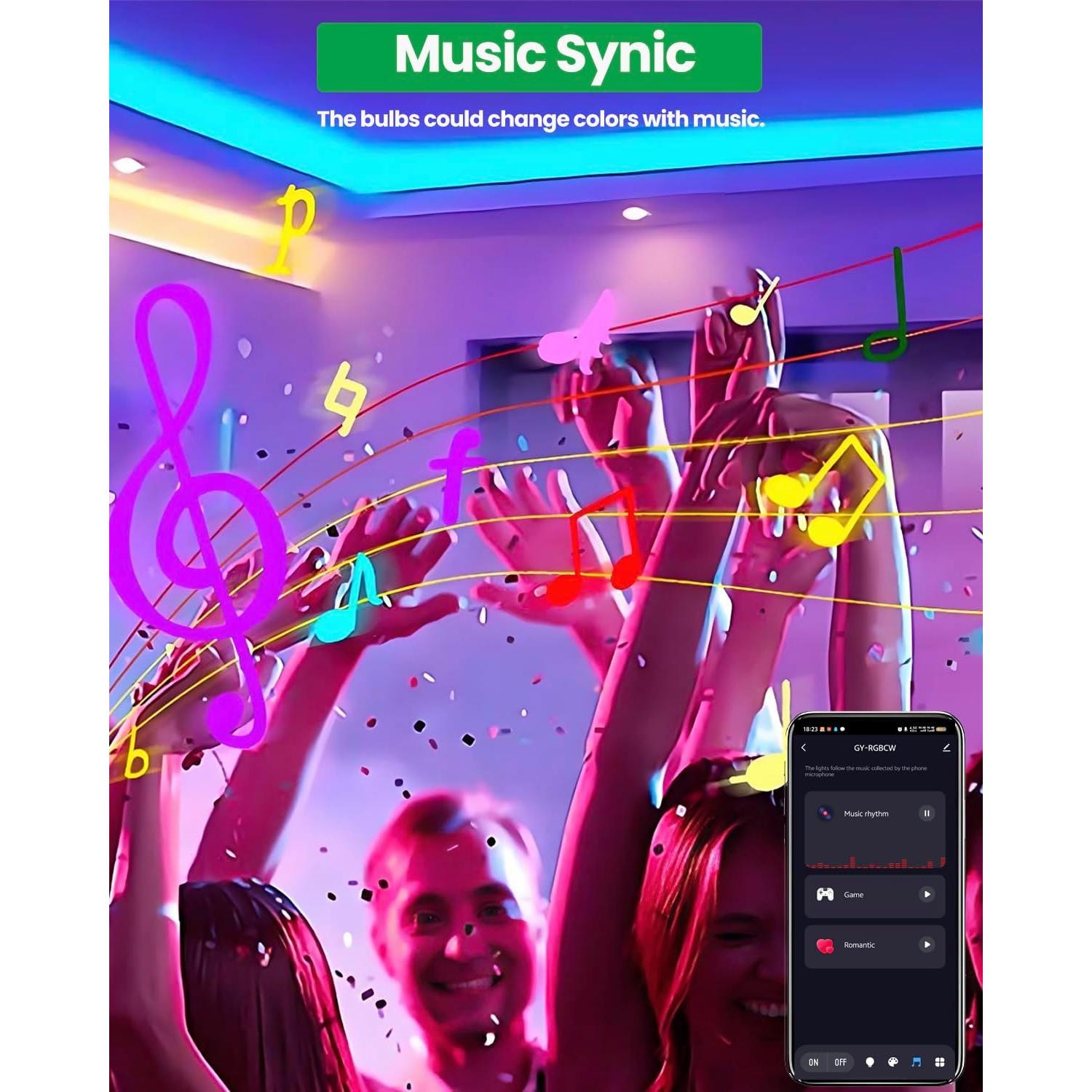 Bombillas LED MR16 Dimmable Smart WiFi Makergroup 12V RGB