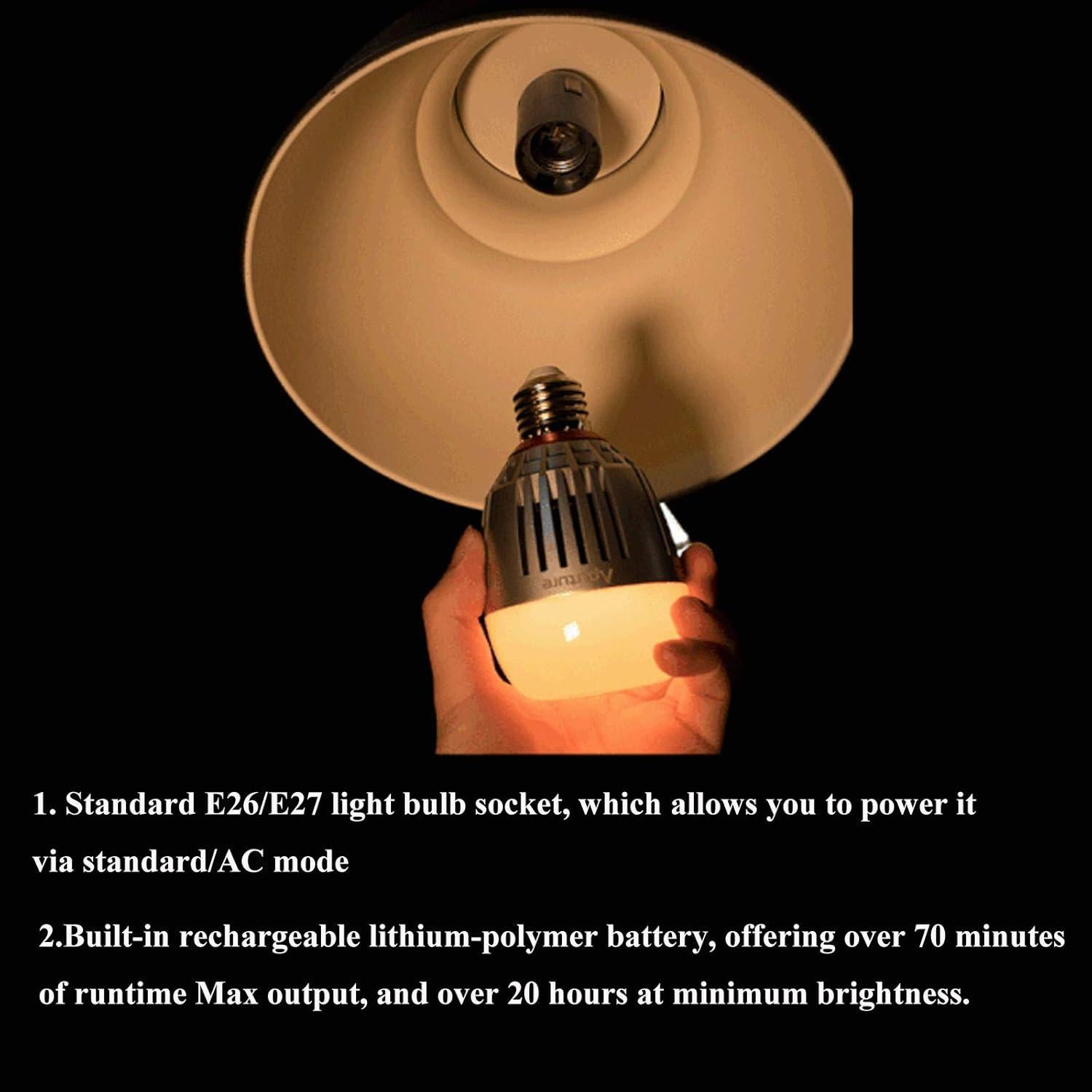 Bombilla LED Inteligente Aputure Accent B7C 7W RGBWW E27