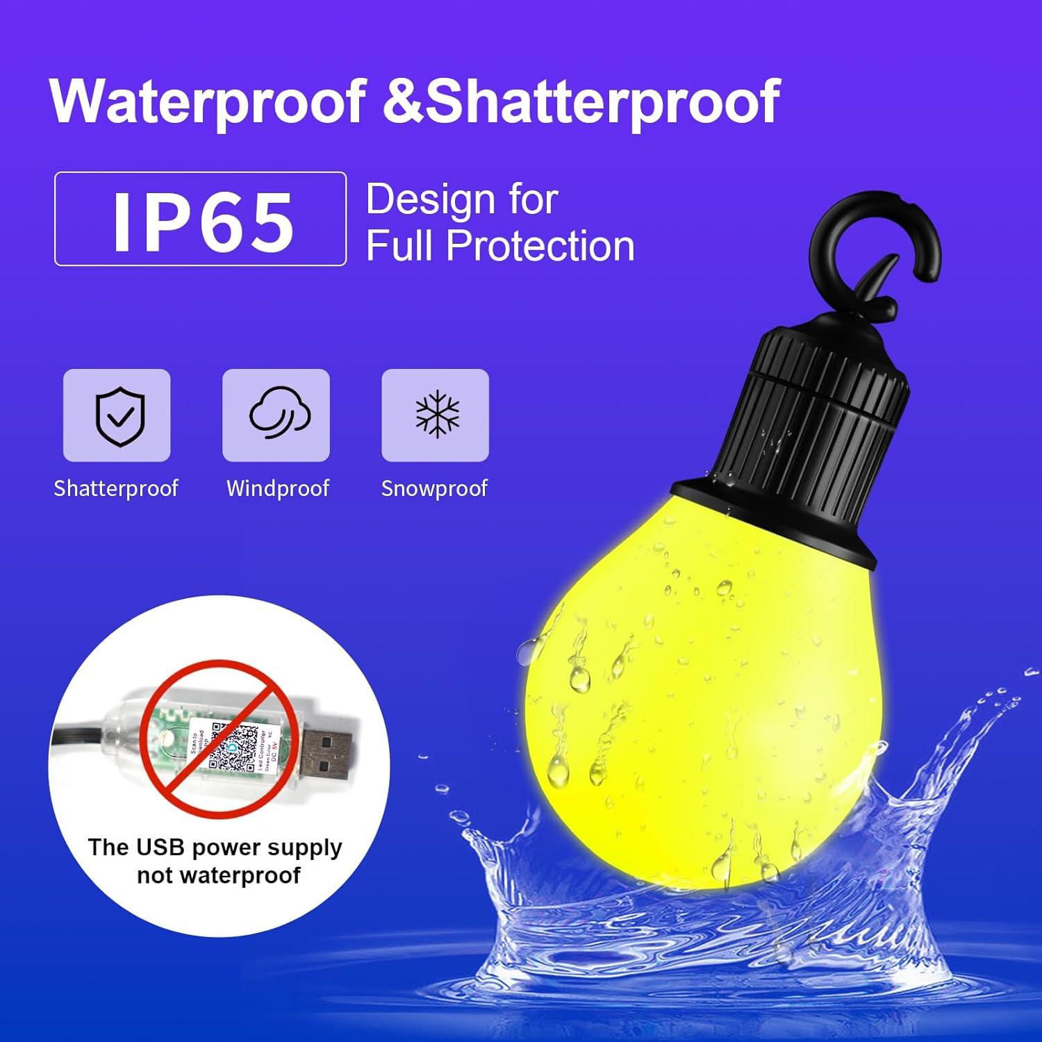 Luces de Cuerda Inteligentes VOLIVO 9.5m RGB 25 LED IP65