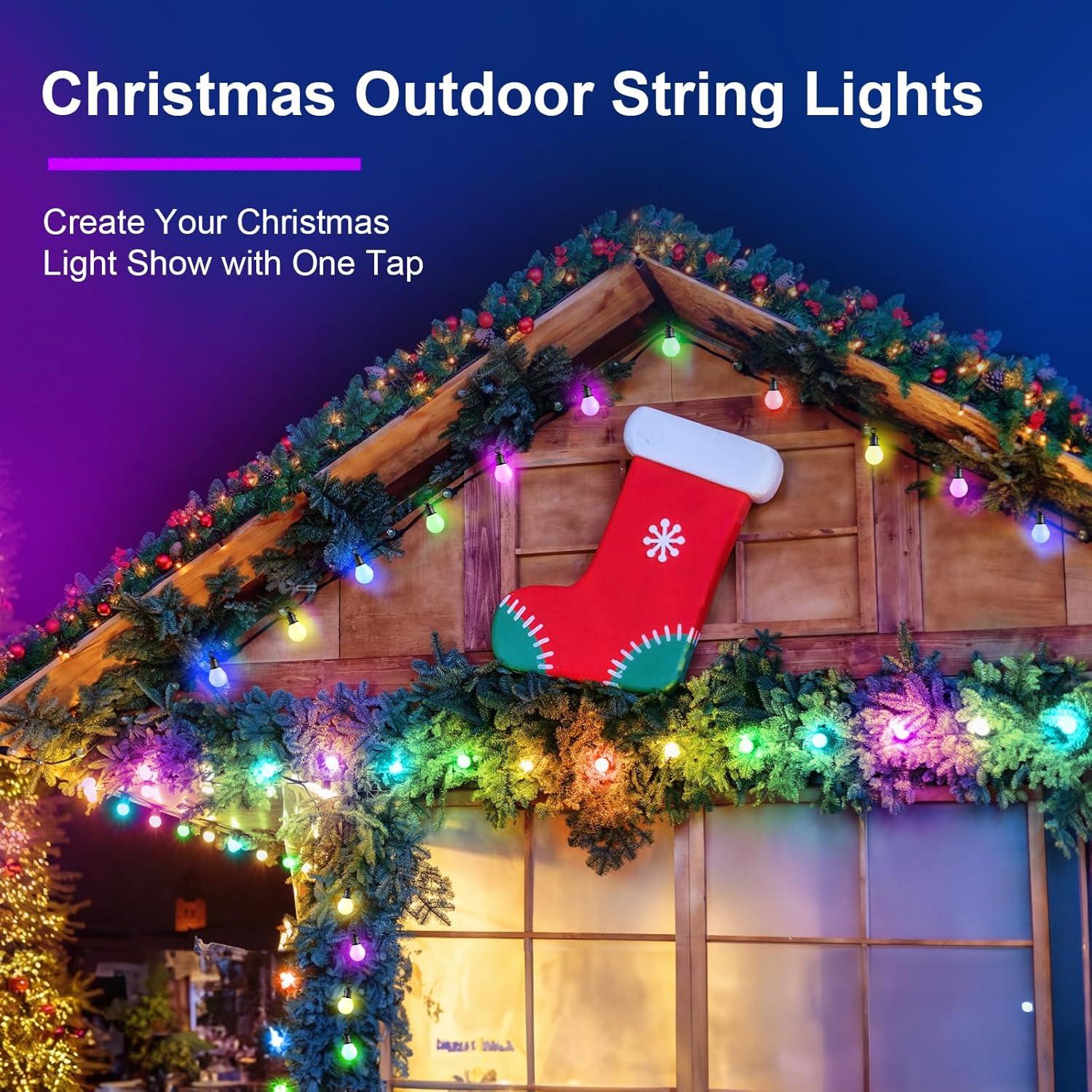 Luces de Cuerda Inteligentes VOLIVO 9.5m RGB 25 LED IP65