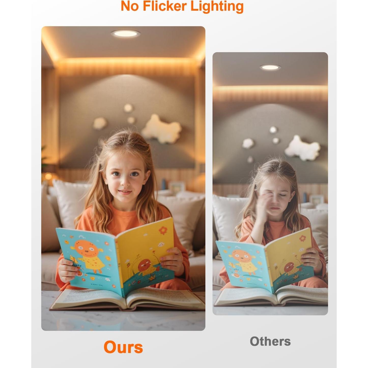 Iluminación empotrada LED DUSKTEC 6" RGBCW 13W regulable