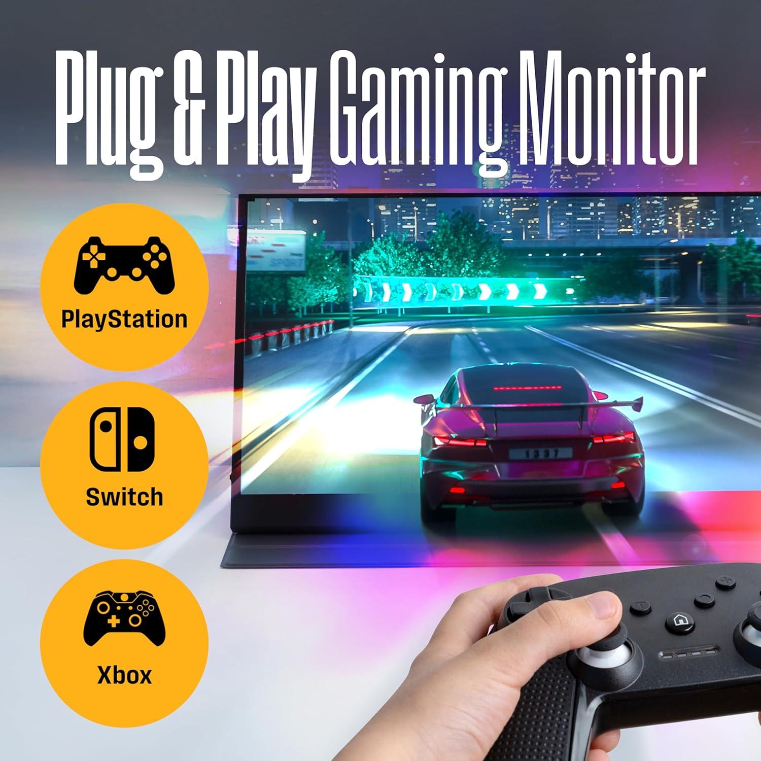 Monitor Portátil Westinghouse 15.6" FHD IPS 1080p con Altavoces