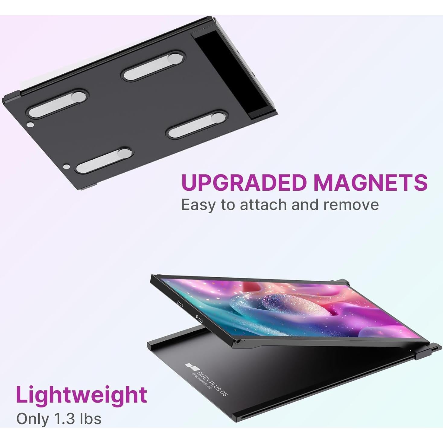 Monitor Portátil Duex Plus DS Mobile Pixels 13.3" Full HD