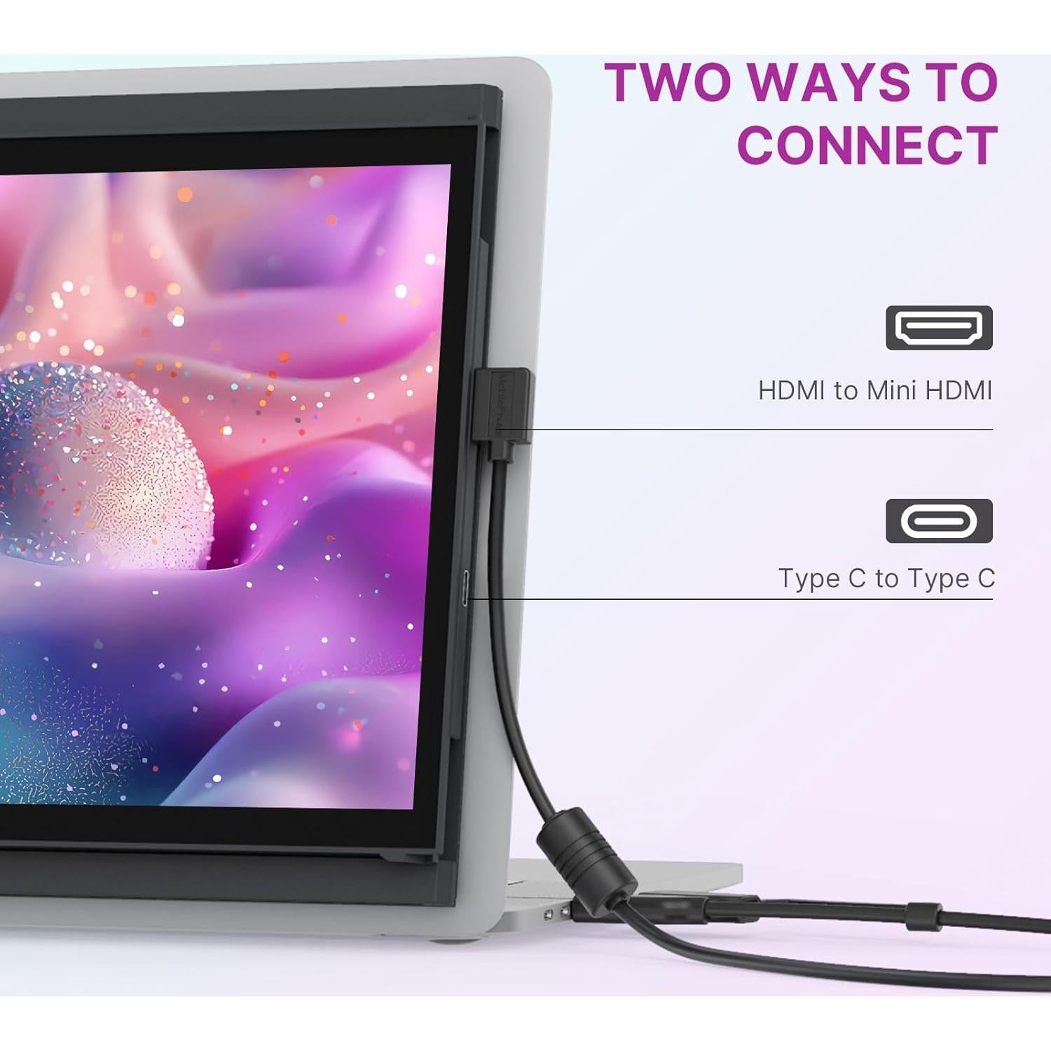 Monitor Portátil Duex Plus DS Mobile Pixels 13.3" Full HD