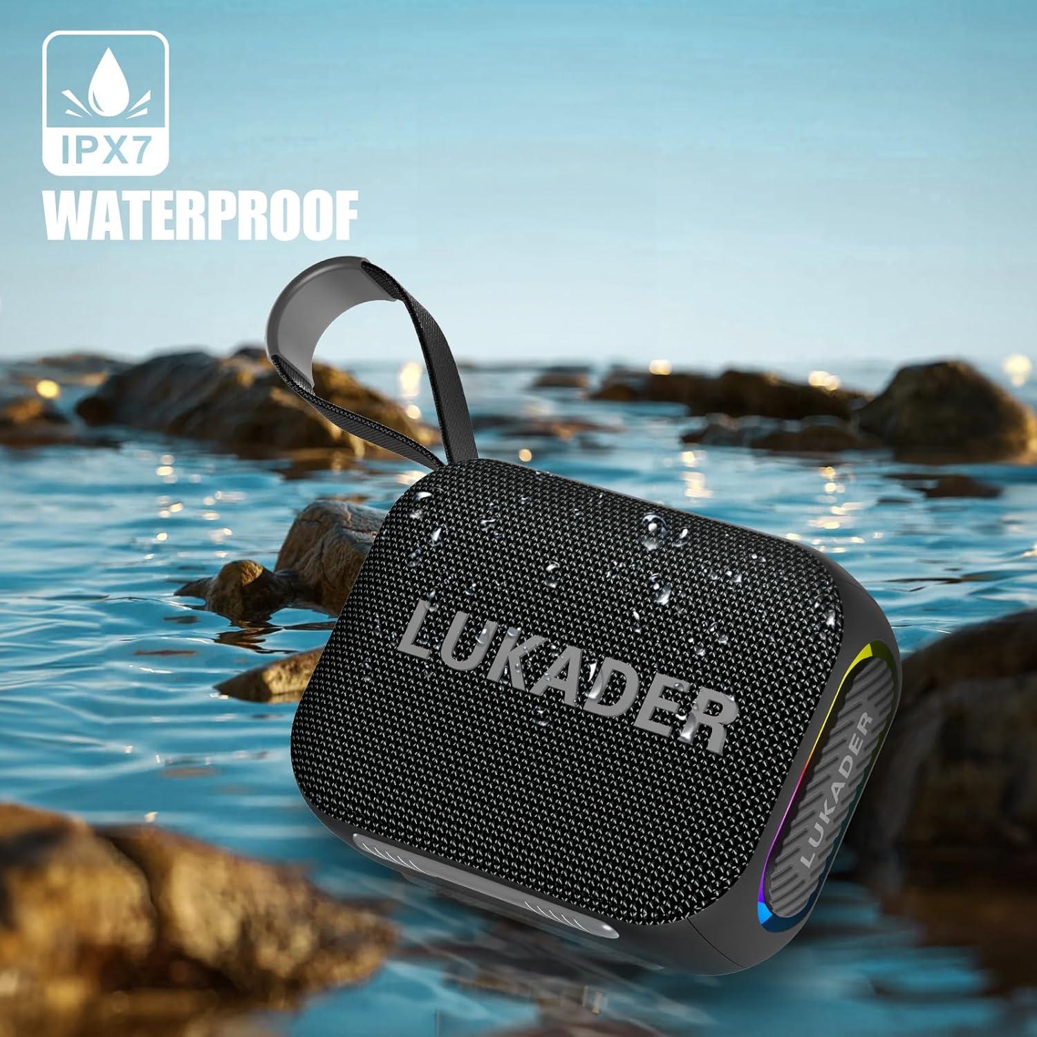 Altavoz Bluetooth LUKADER BTS300 Impermeable IPX7 10W Portátil