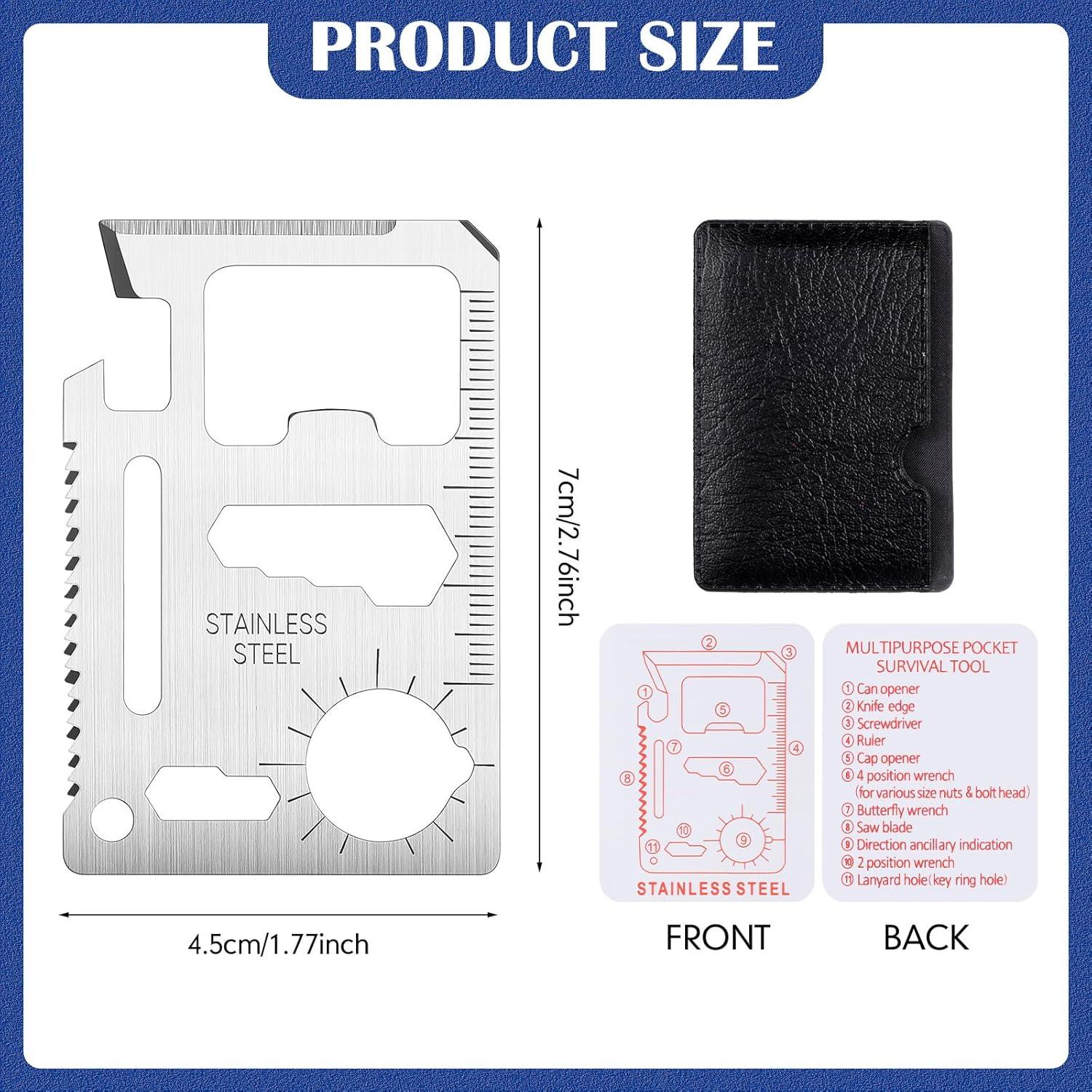 12 Herramientas Multitool Tarjeta de Crédito Yaocom 11 en 1
