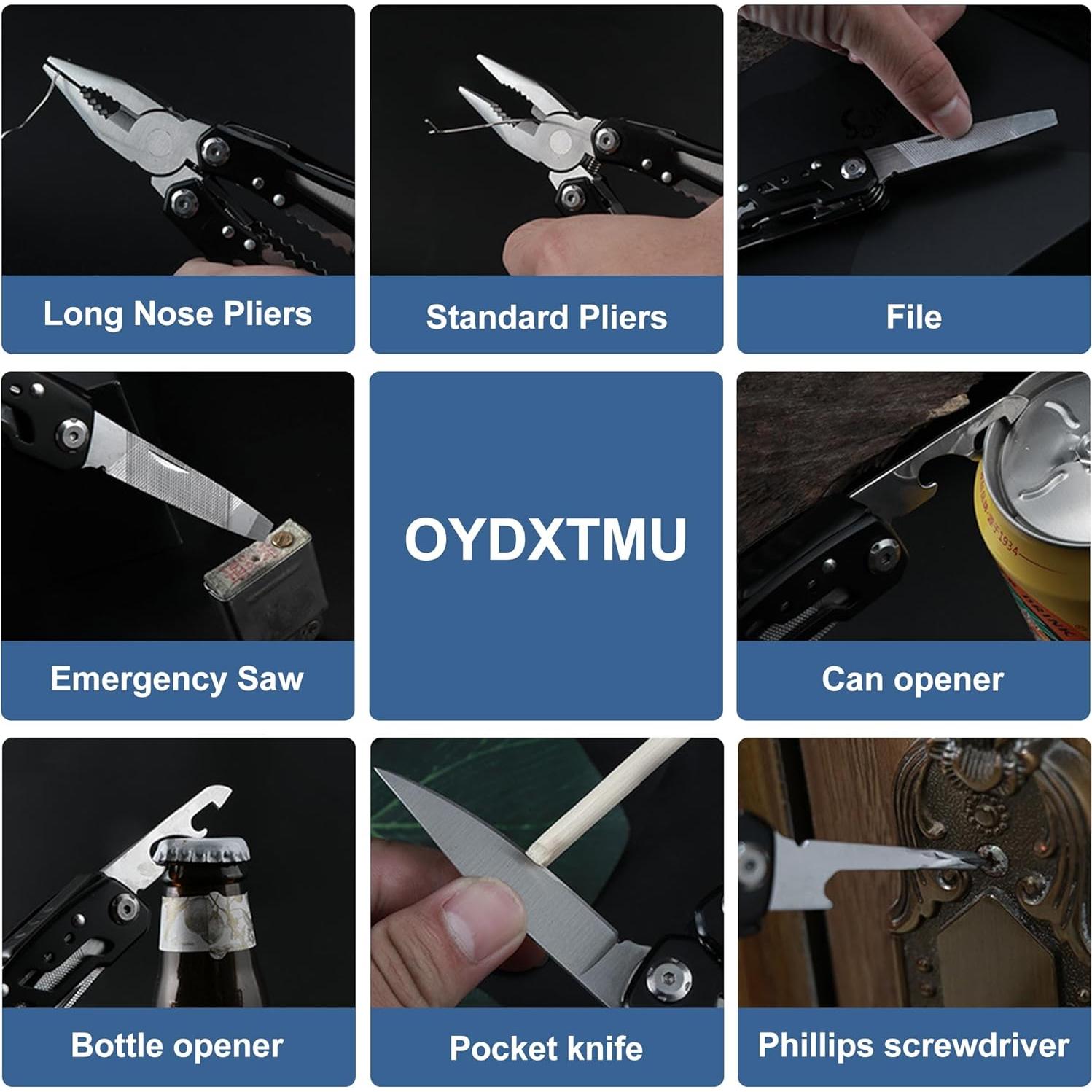 Multiherramienta 25-en-1 OYDXTMU con Funda de Nailon