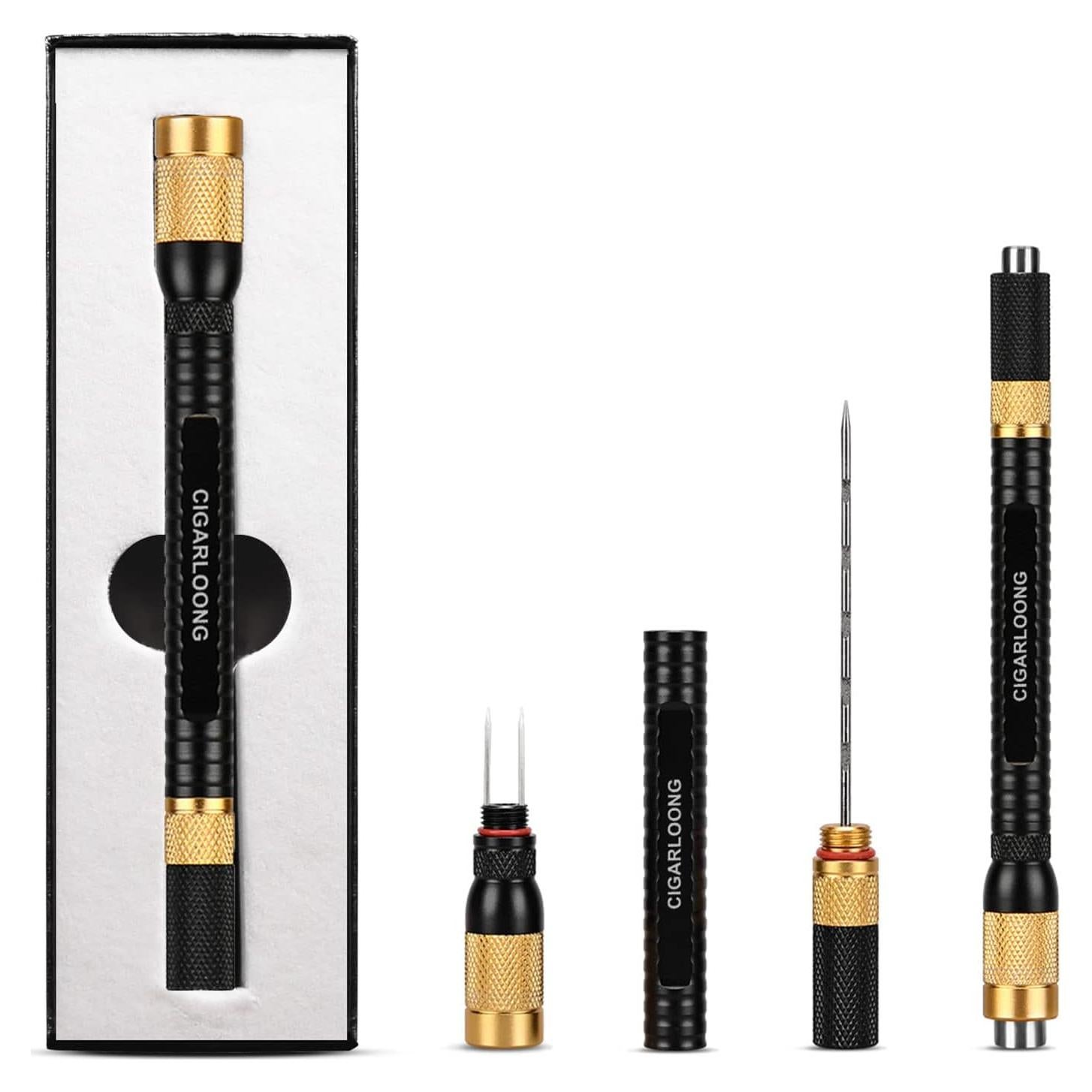 Herramienta Multitool 4-en-1 Cigarwong Doble Punch Acero