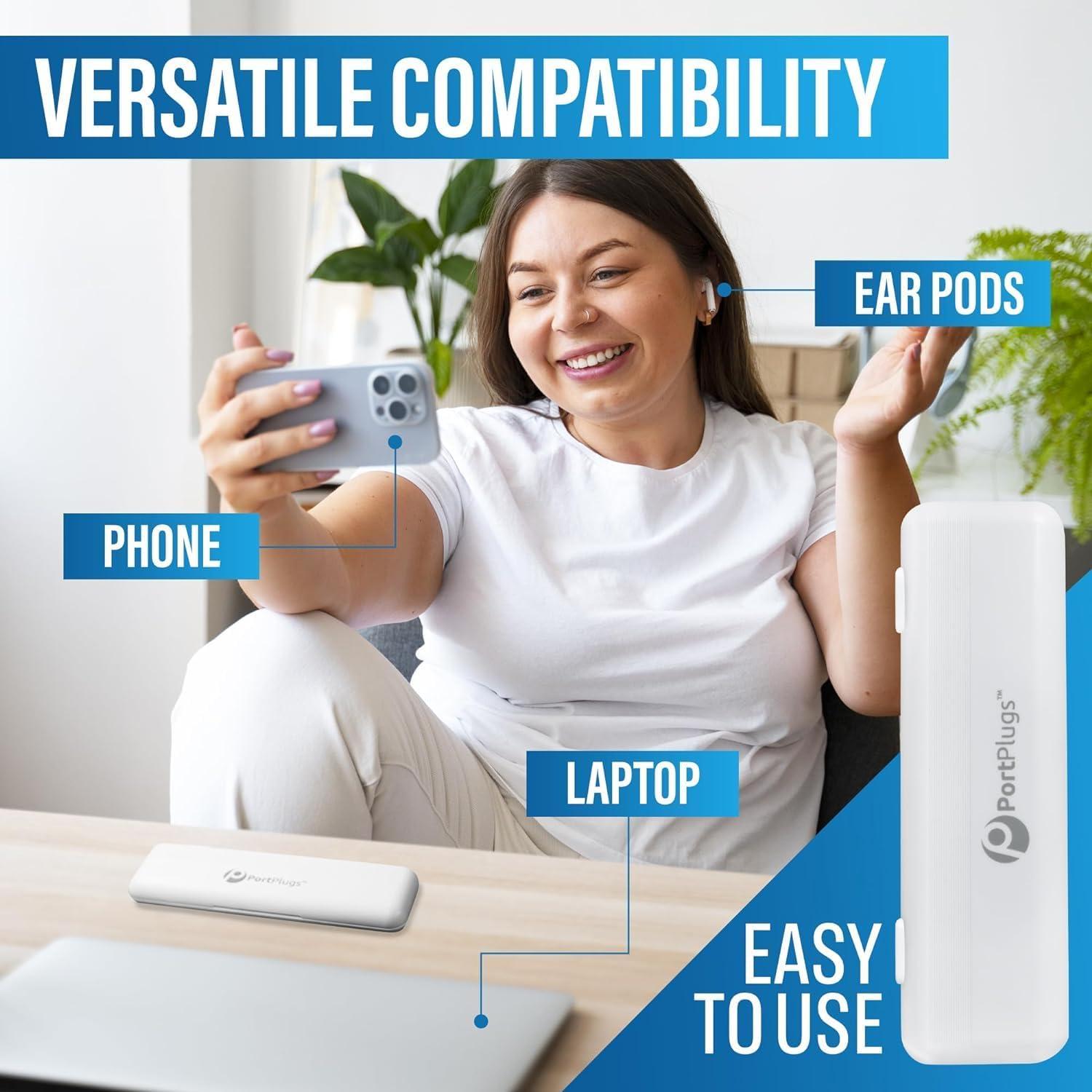 Kit de limpieza 11 en 1 PortPlugs para dispositivos móviles