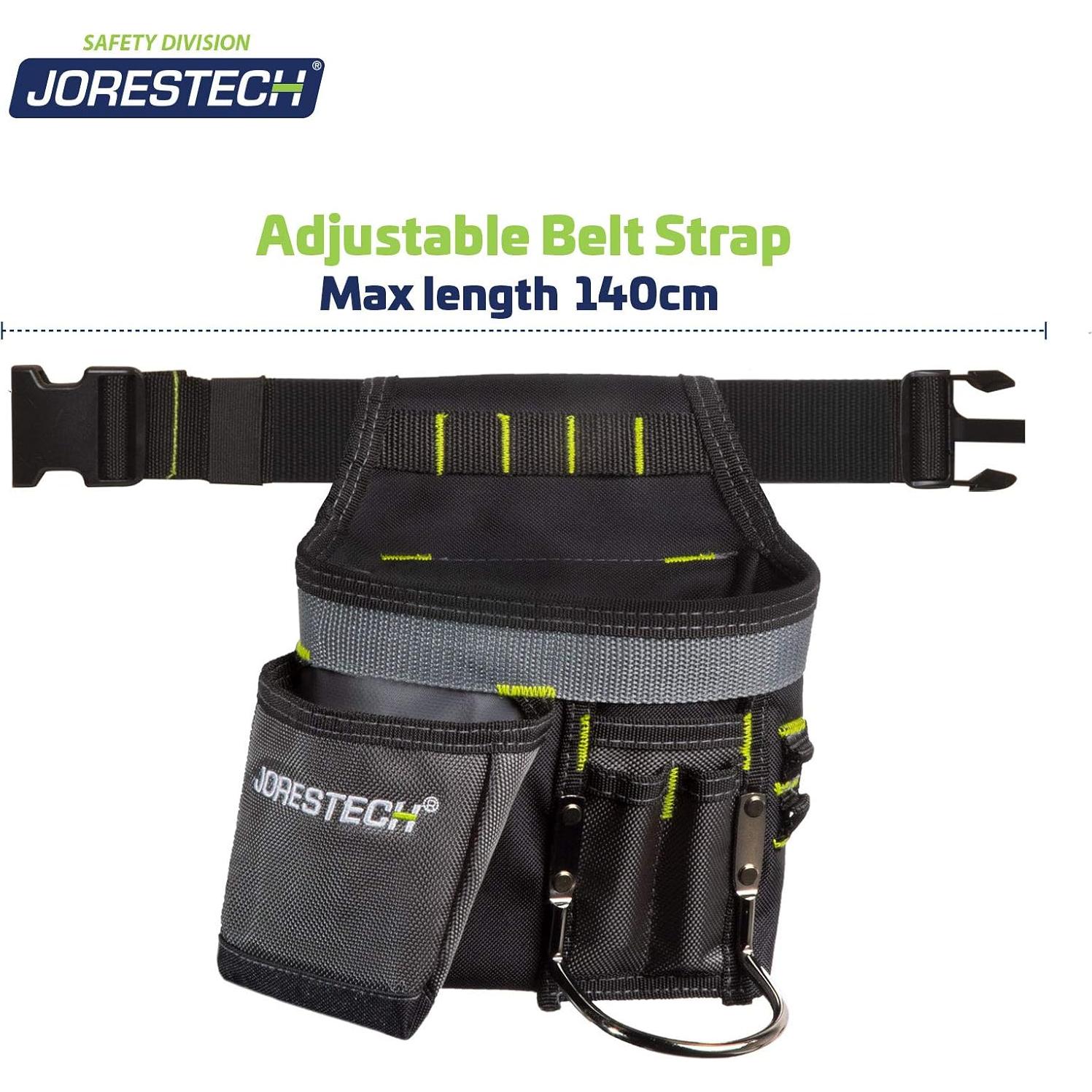 Cinturón de Herramientas JORESTECH 5 Bolsillos Ajustable