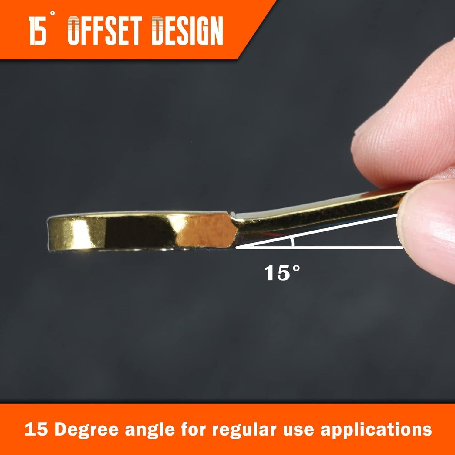 Juego de Llaves Combinadas LEONTOOL 20 PCS 4-11mm y SAE