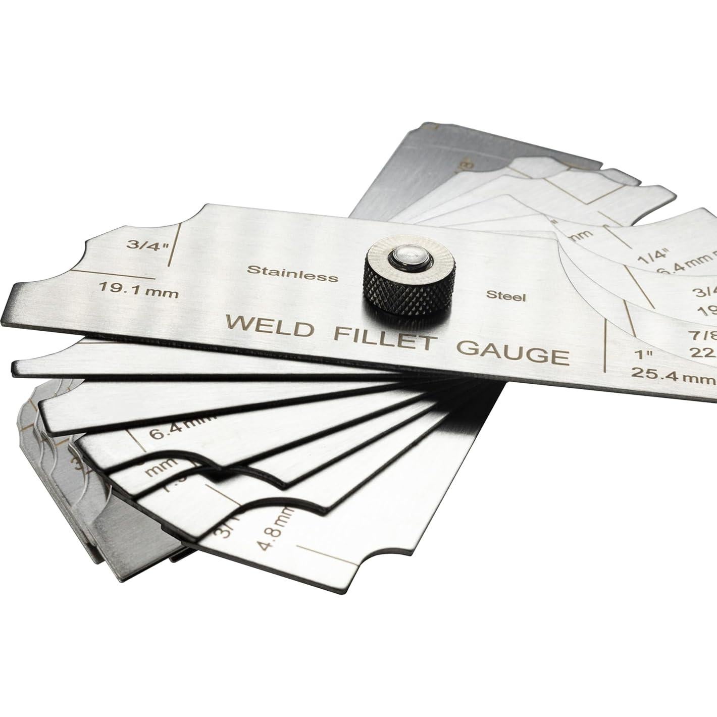 Juego de Medidores de Soldadura HFS MG-11 7PCS 3.2-25.4mm