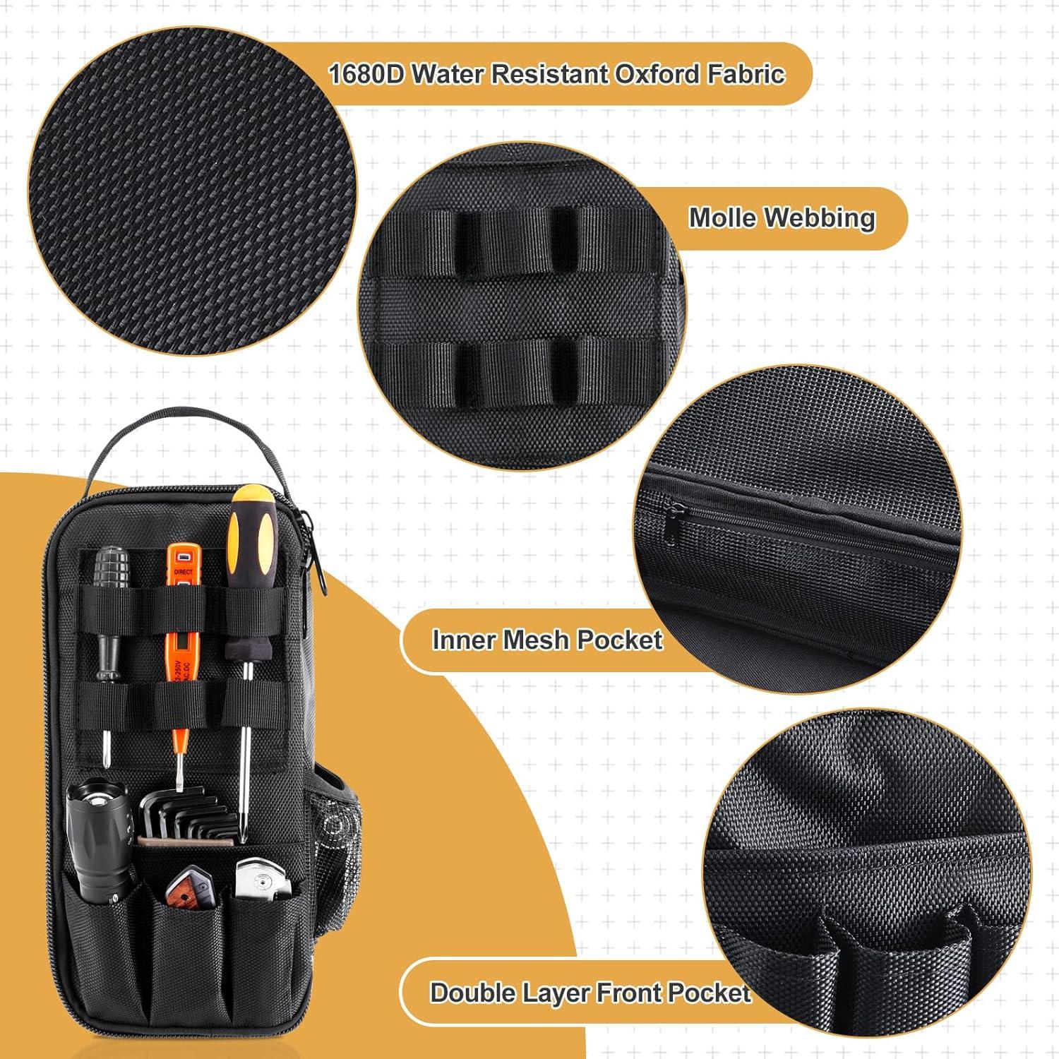 Bolsa de Herramientas Portátil Eccliy 28x14x9cm Resistente