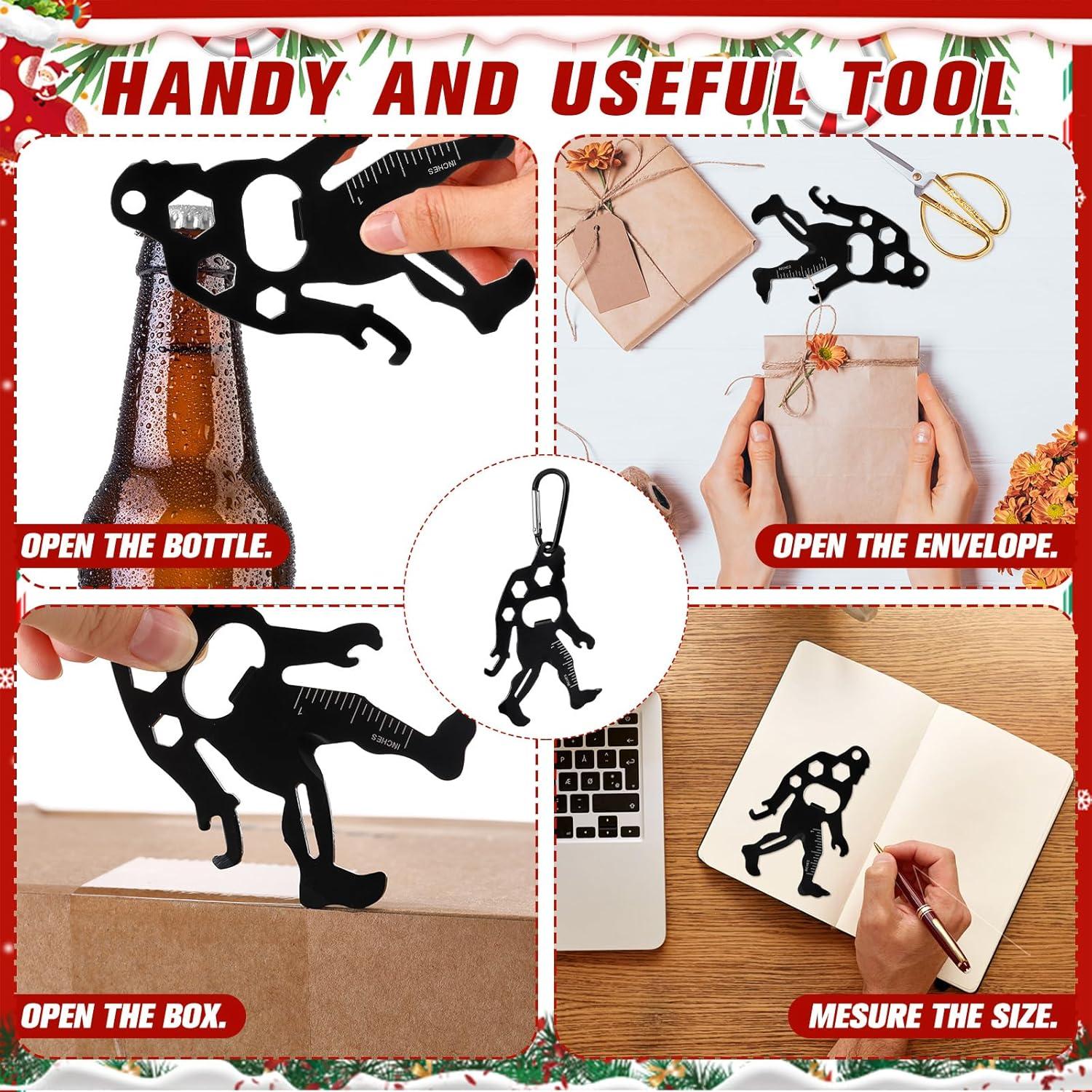 Herramienta 11-en-1 Cholemy Negro Acero Inoxidable Compacta