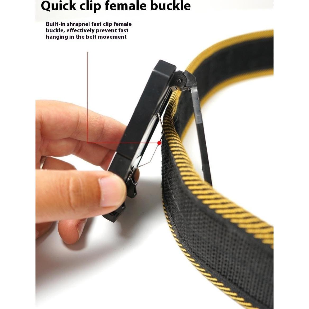 Cinturón de herramientas AJHIYJP - Bolsa modular 35.56 cm