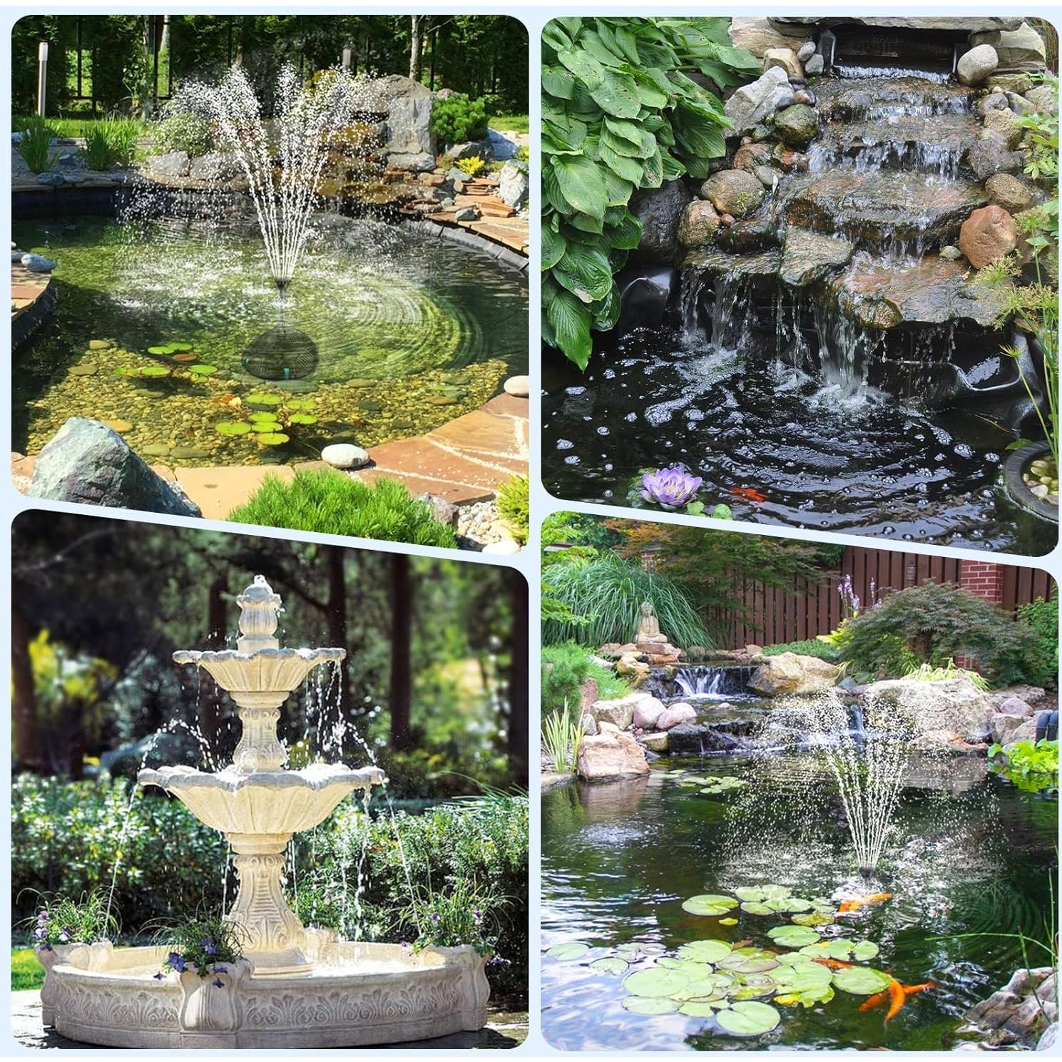 Filtro Solar para Estanque POPOSOAP 70W con Bomba 580GPH