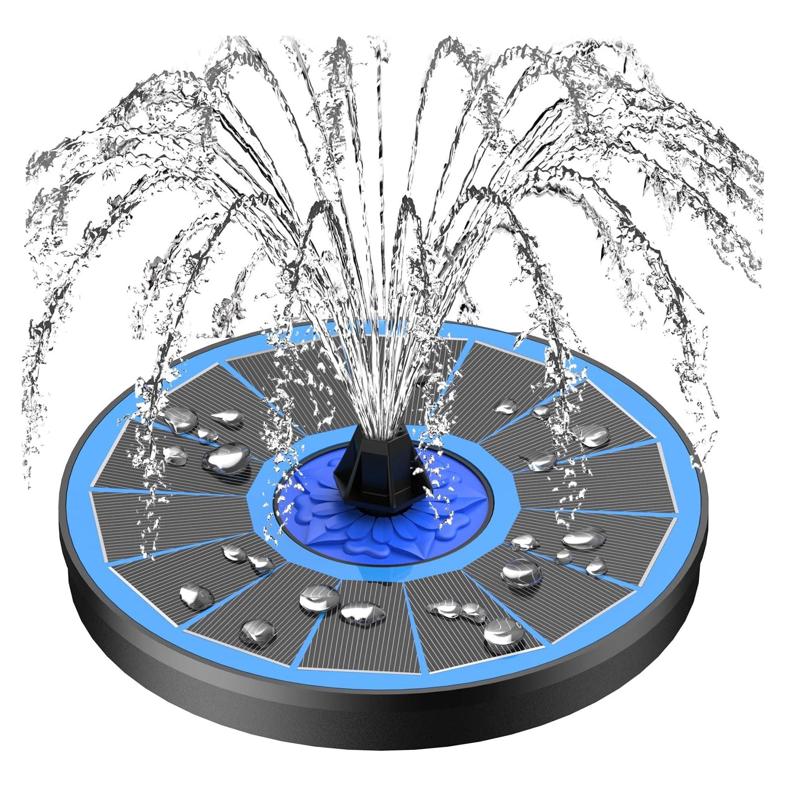 Fuente Solar SZMP 3.5W para Jardín y Aves con 8 Modos