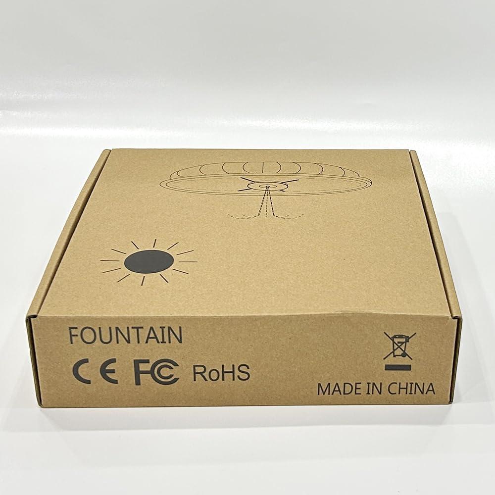 Fuente Solar SZMP 3.5W para Jardín y Aves con 8 Modos