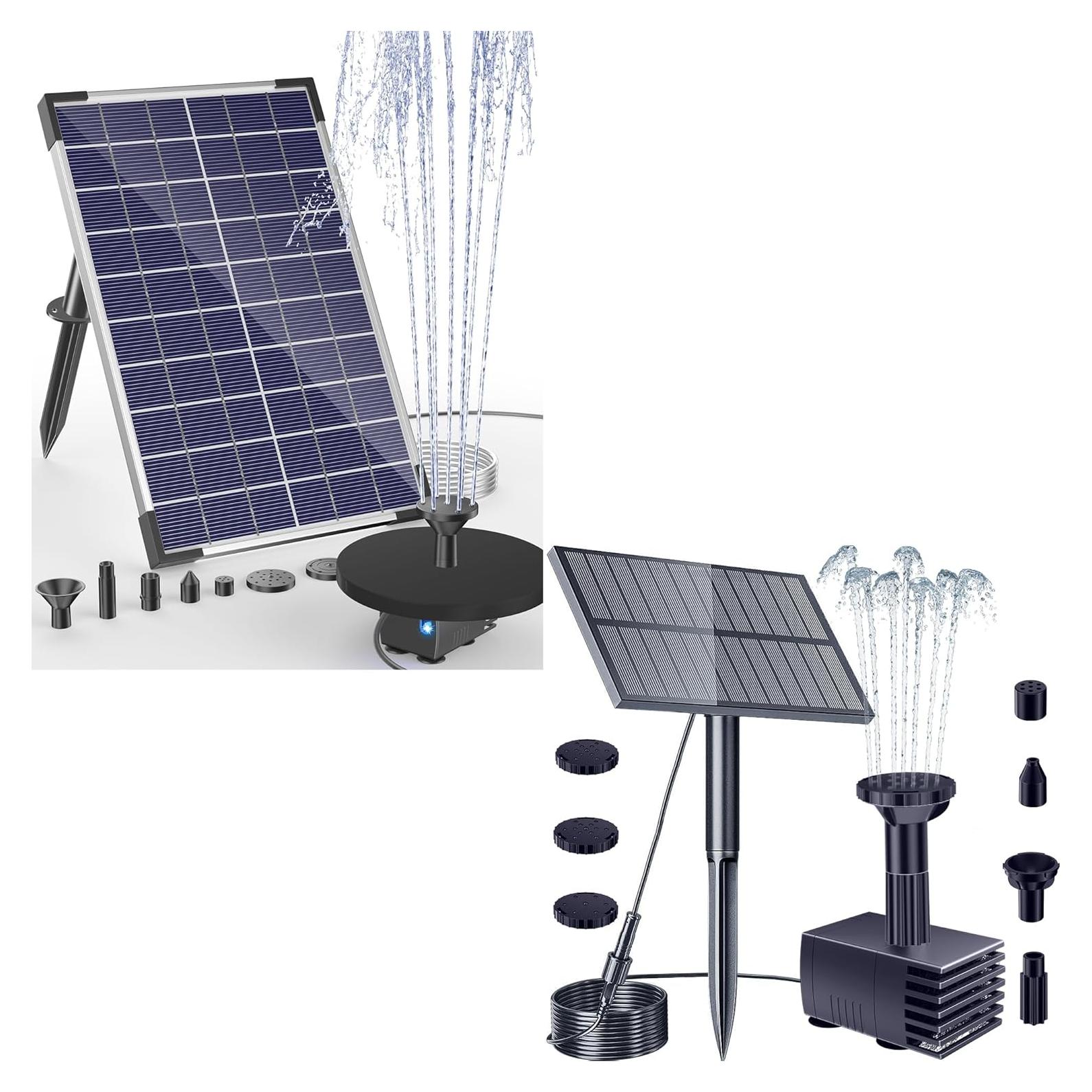 Bomba de Agua Solar Biling para Baño de Aves 6.5W