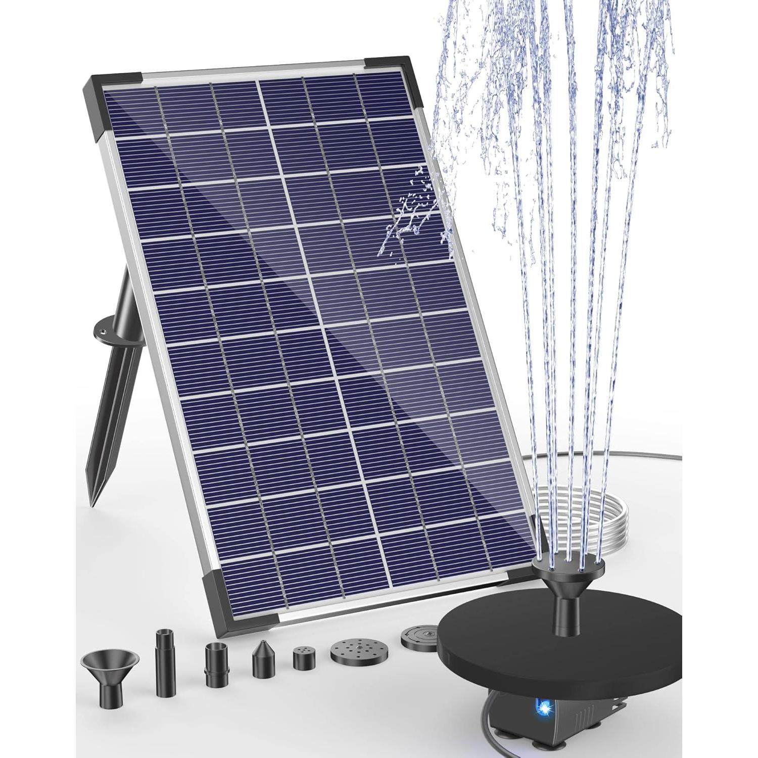 Bomba de Agua Solar Biling para Baño de Aves 6.5W