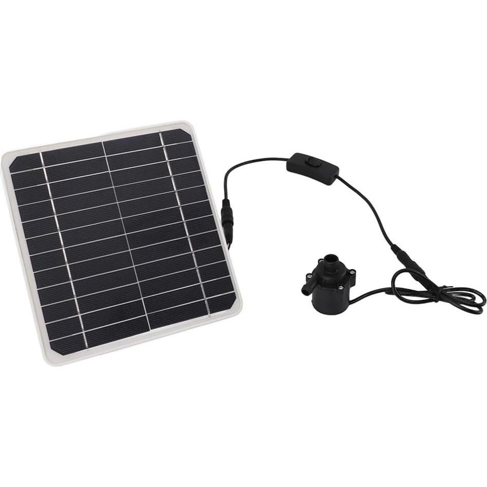 Kit Bomba de Agua Solar 30W Sumsoctober con Soporte Ajustable