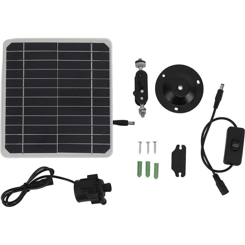 Kit Bomba de Agua Solar 30W Sumsoctober con Soporte Ajustable