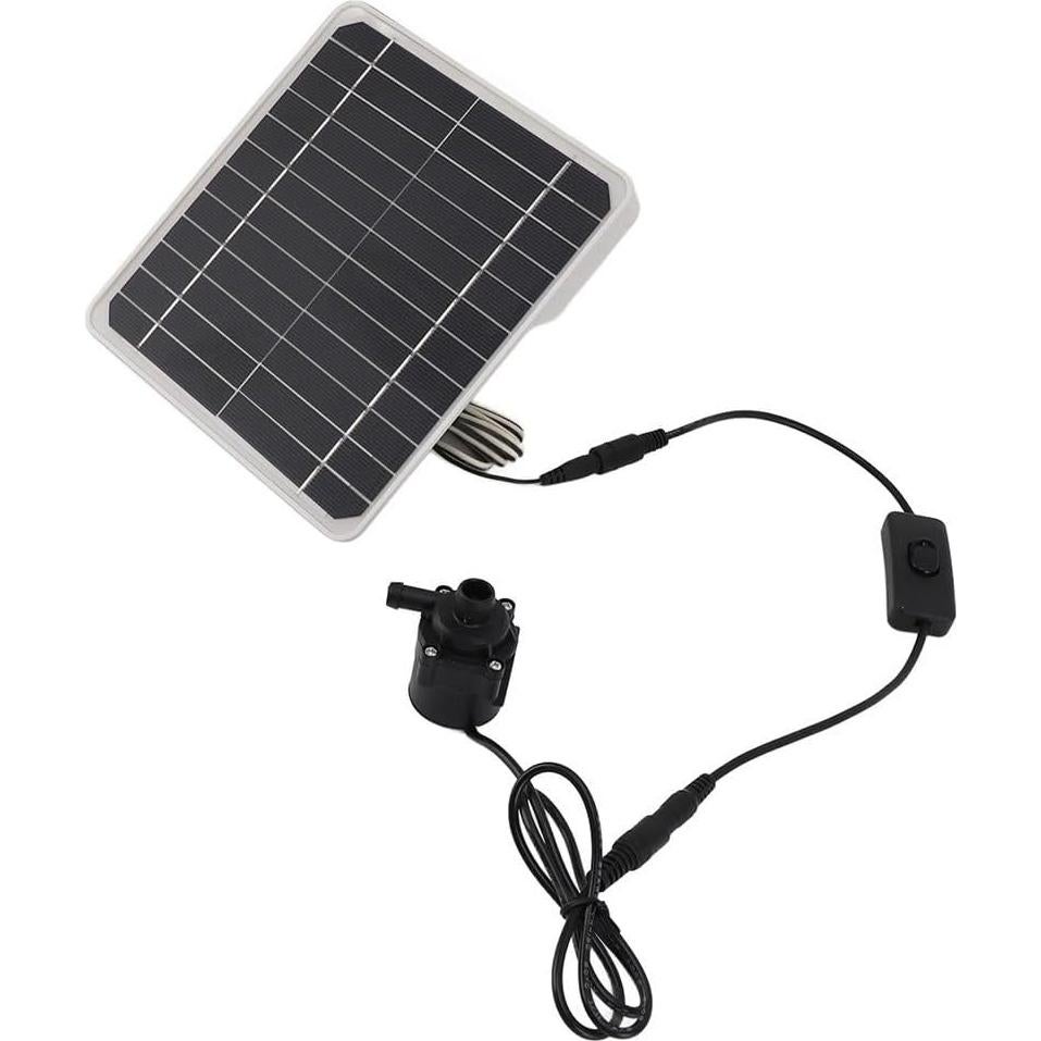Kit Bomba de Agua Solar 30W Sumsoctober con Soporte Ajustable
