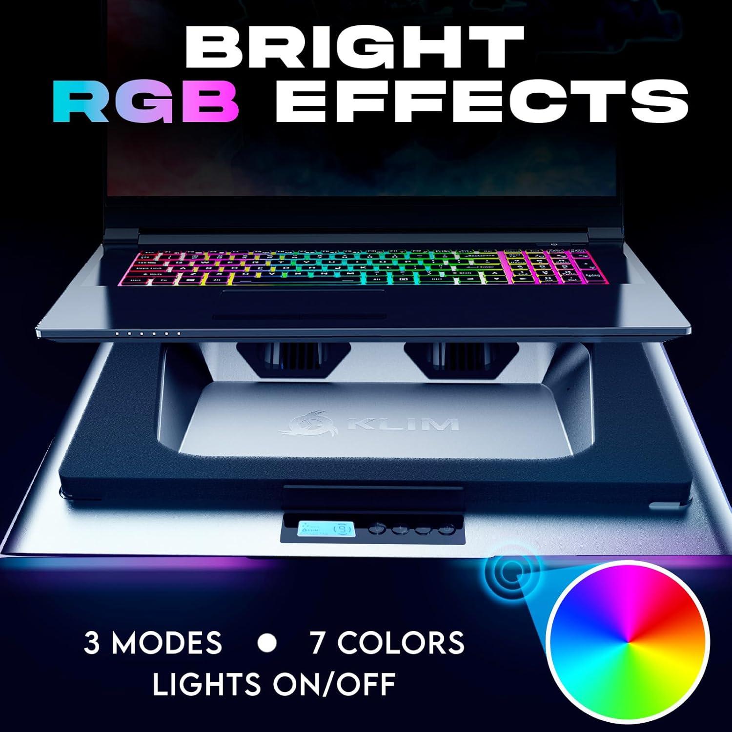 KLIM Everest Pad de Refrigeración para Laptop 14" a 17.3"