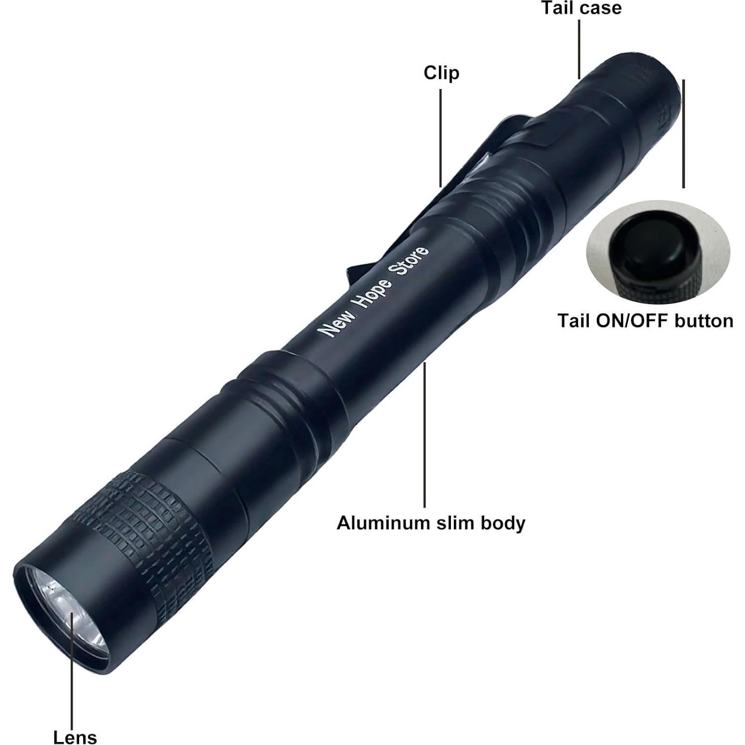Linterna de bolígrafo LED New Hope Store 1000 lúmenes IPX5