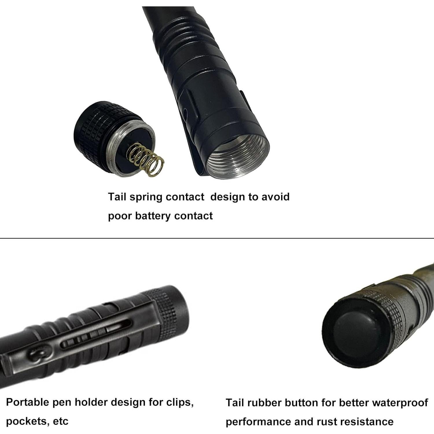 Linterna de bolígrafo LED New Hope Store 1000 lúmenes IPX5