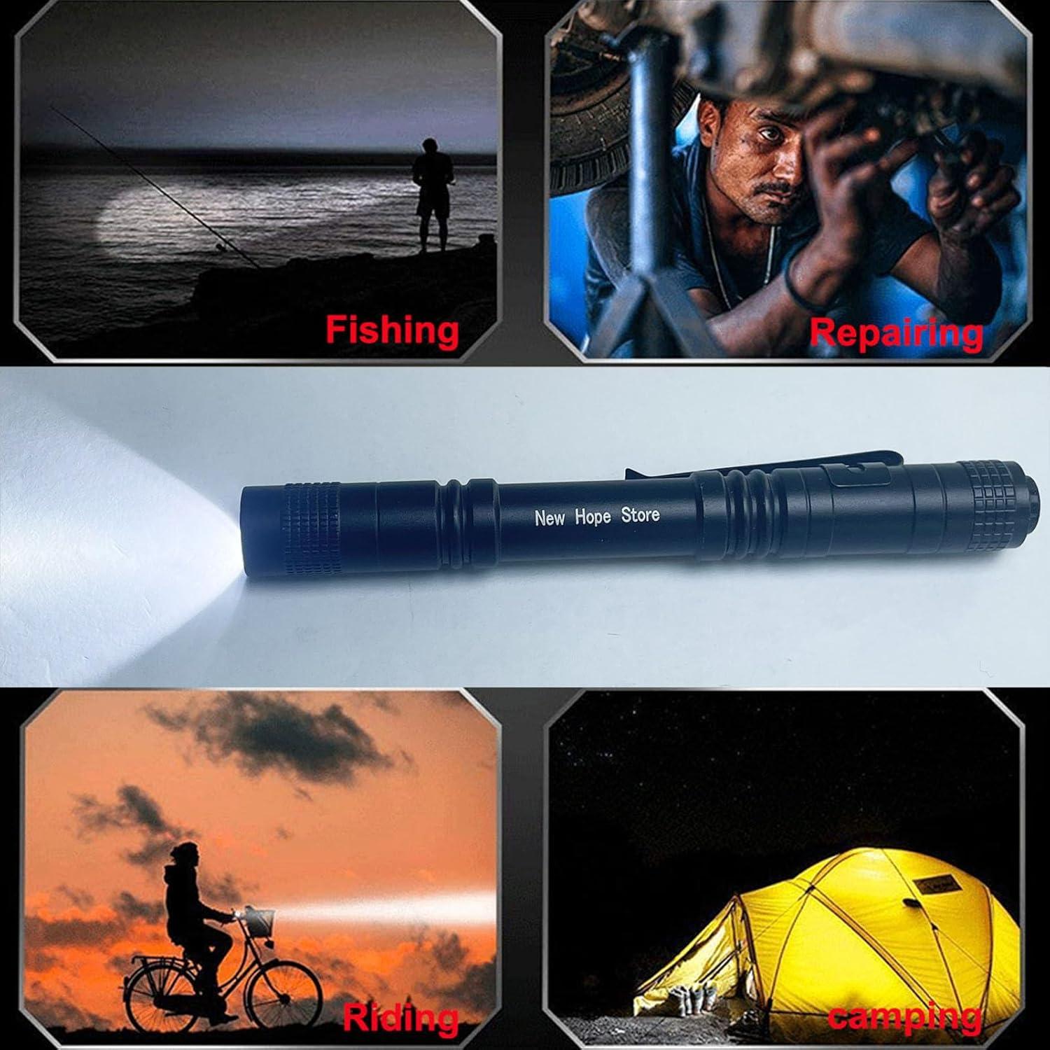 Linterna de bolígrafo LED New Hope Store 1000 lúmenes IPX5