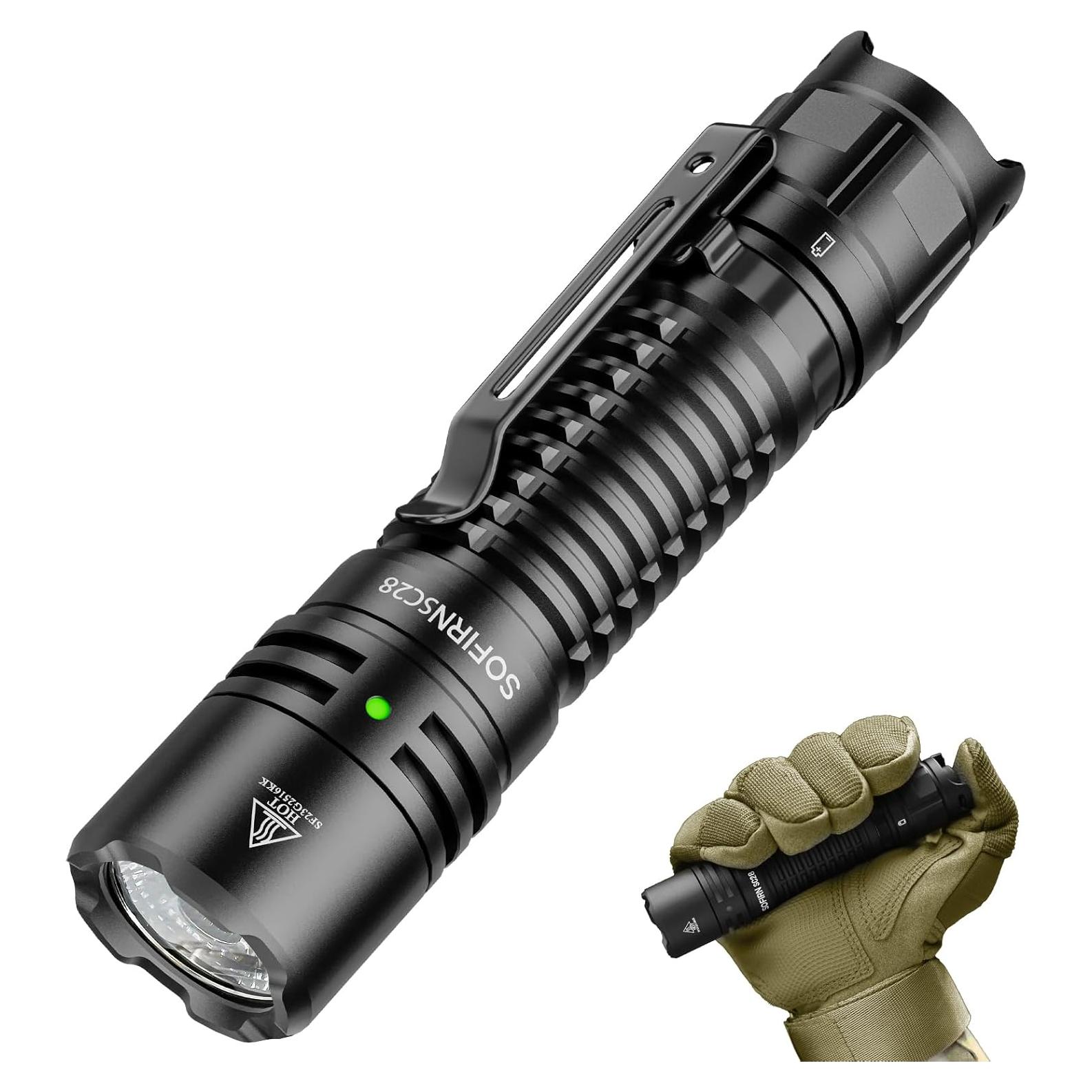 Linterna Sofirn SC28 2800 lúmenes recargable IPX8 EDC