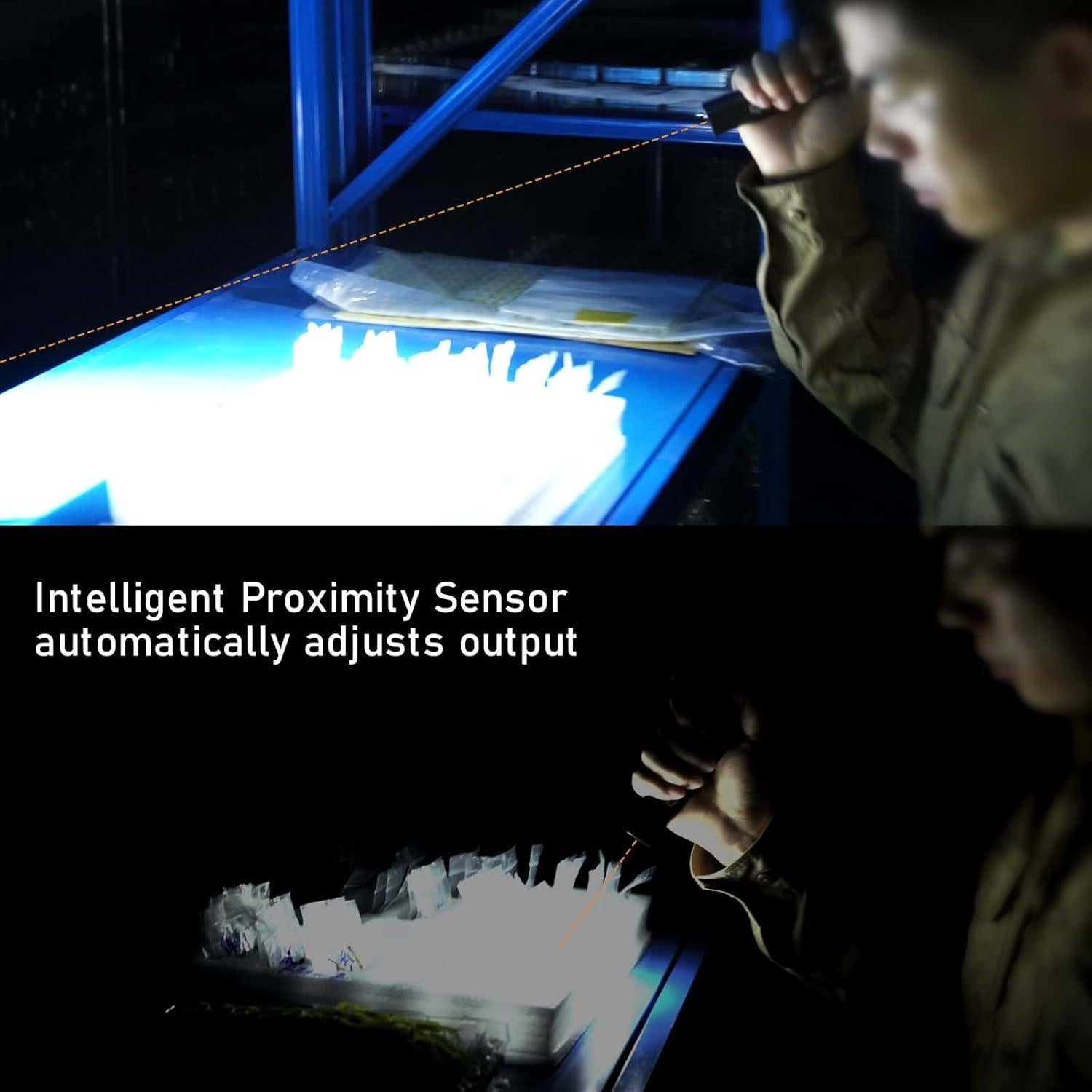 Linterna EDC RovyVon E90 Recargable USB-C 3500 Lúmenes