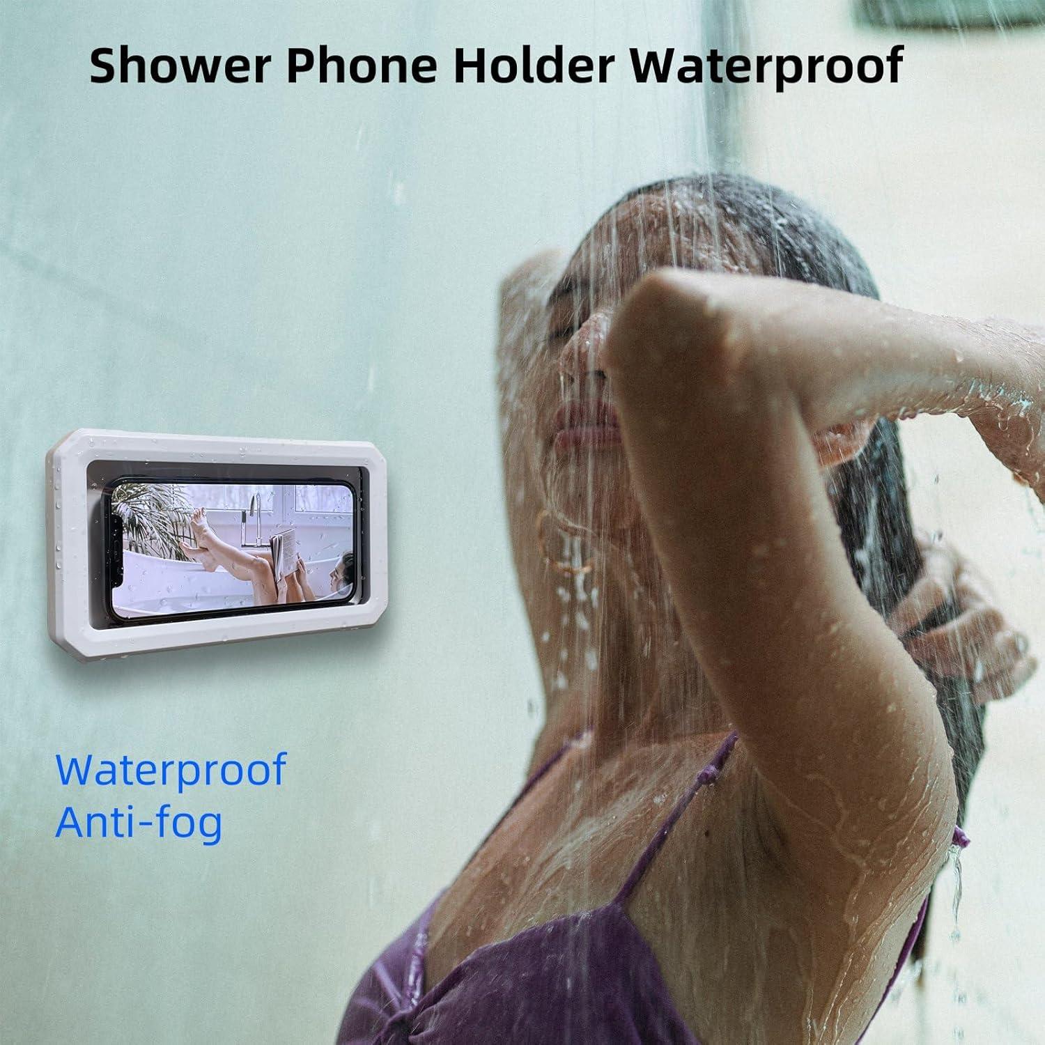 Soporte para Teléfono de Ducha Impermeable LSDWL - Rotación 480°